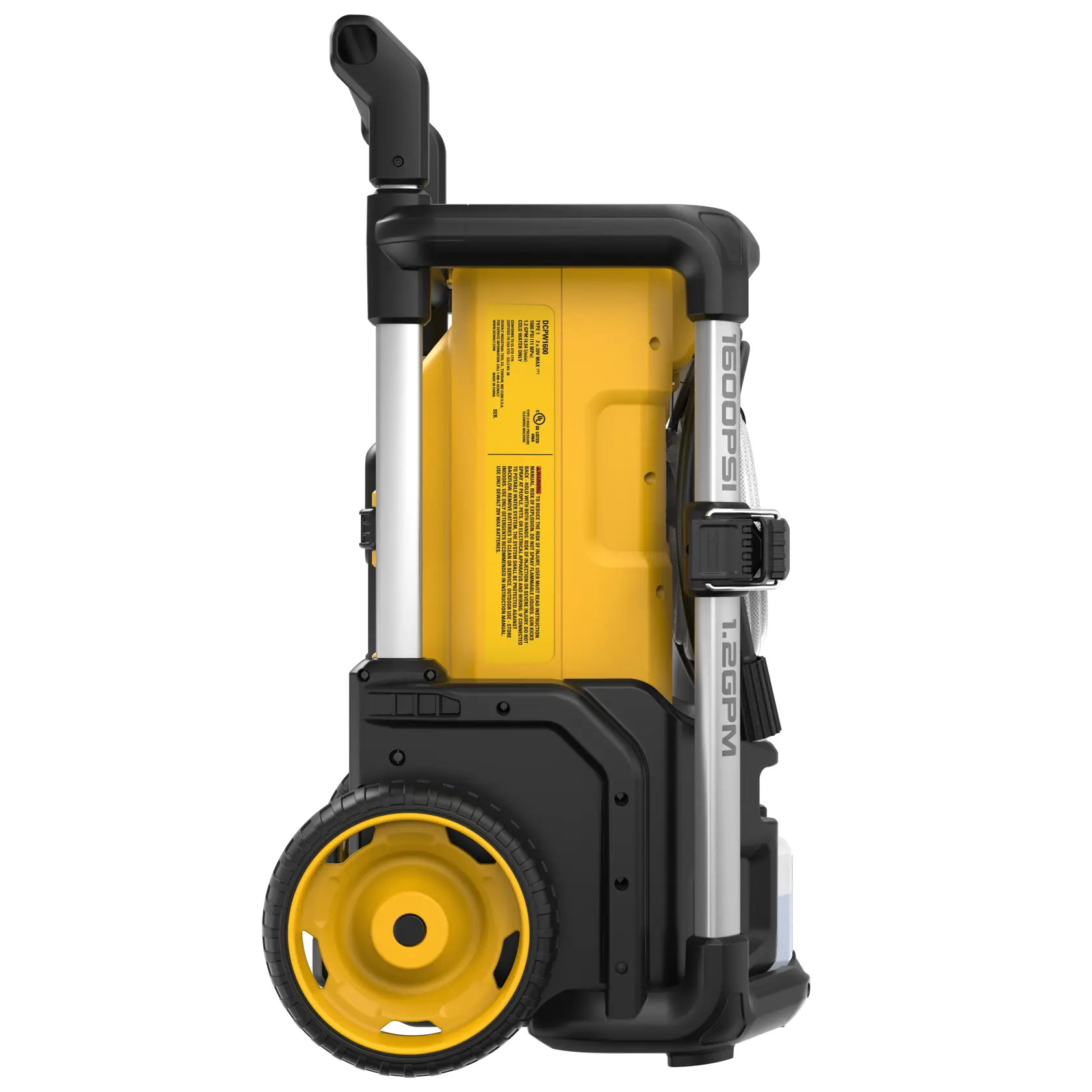 DeWalt DCPW1600Y2 2X20V MAX 1600 MAX PSI 1.2 GPM Brushless Cordless Pressure Washer Kit - image 4
