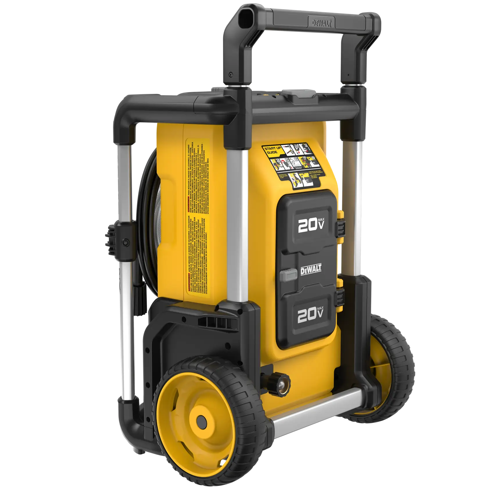 DeWalt DCPW1600Y2 2X20V MAX 1600 MAX PSI 1.2 GPM Brushless Cordless Pressure Washer Kit - image 5