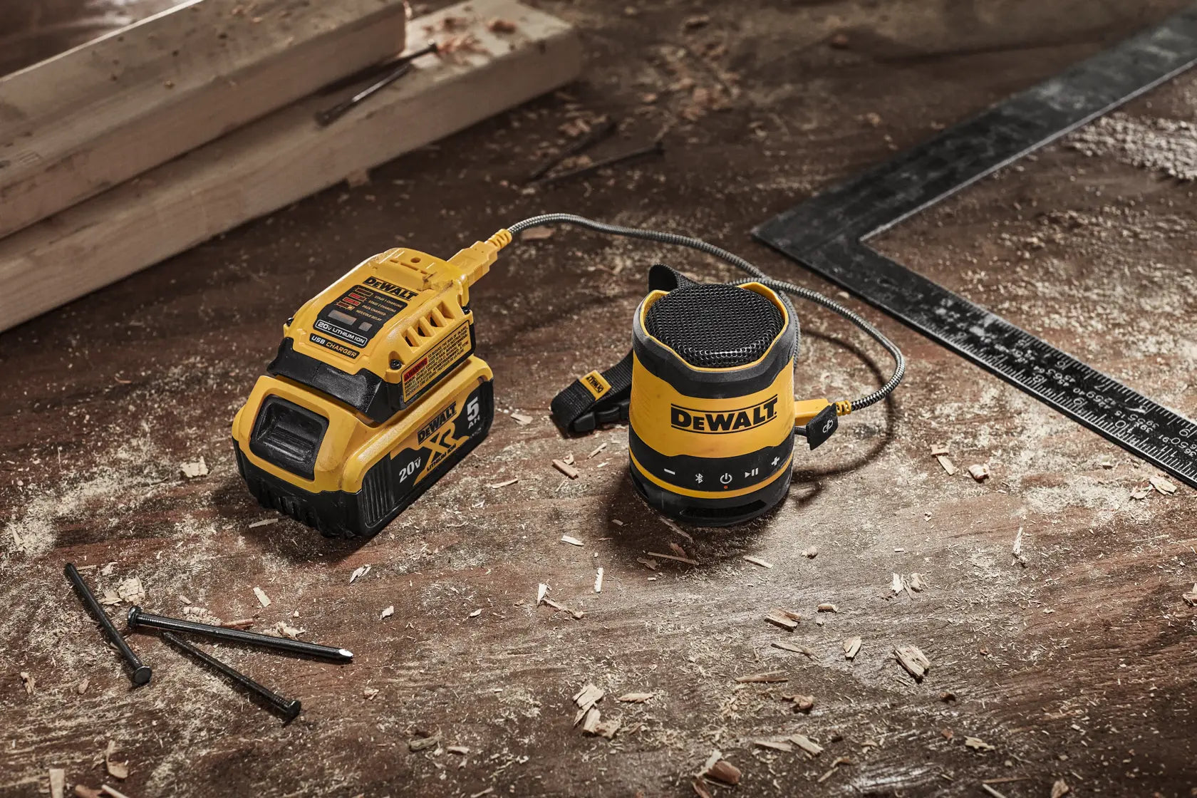 DeWalt DCR008 Rechargeable Mini Bluetooth Speaker - image 6
