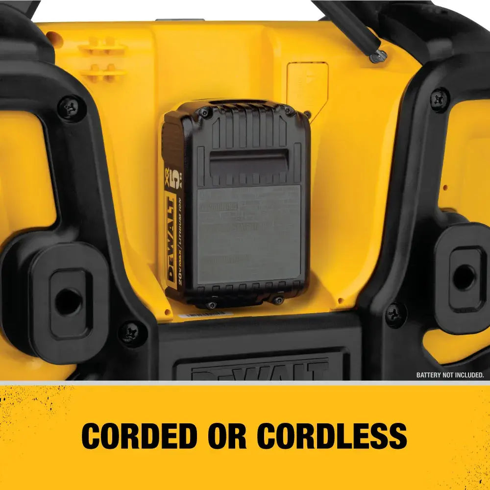 DeWalt DCR025 Jobsite Radio Charger With BLUETOOTH - image 4