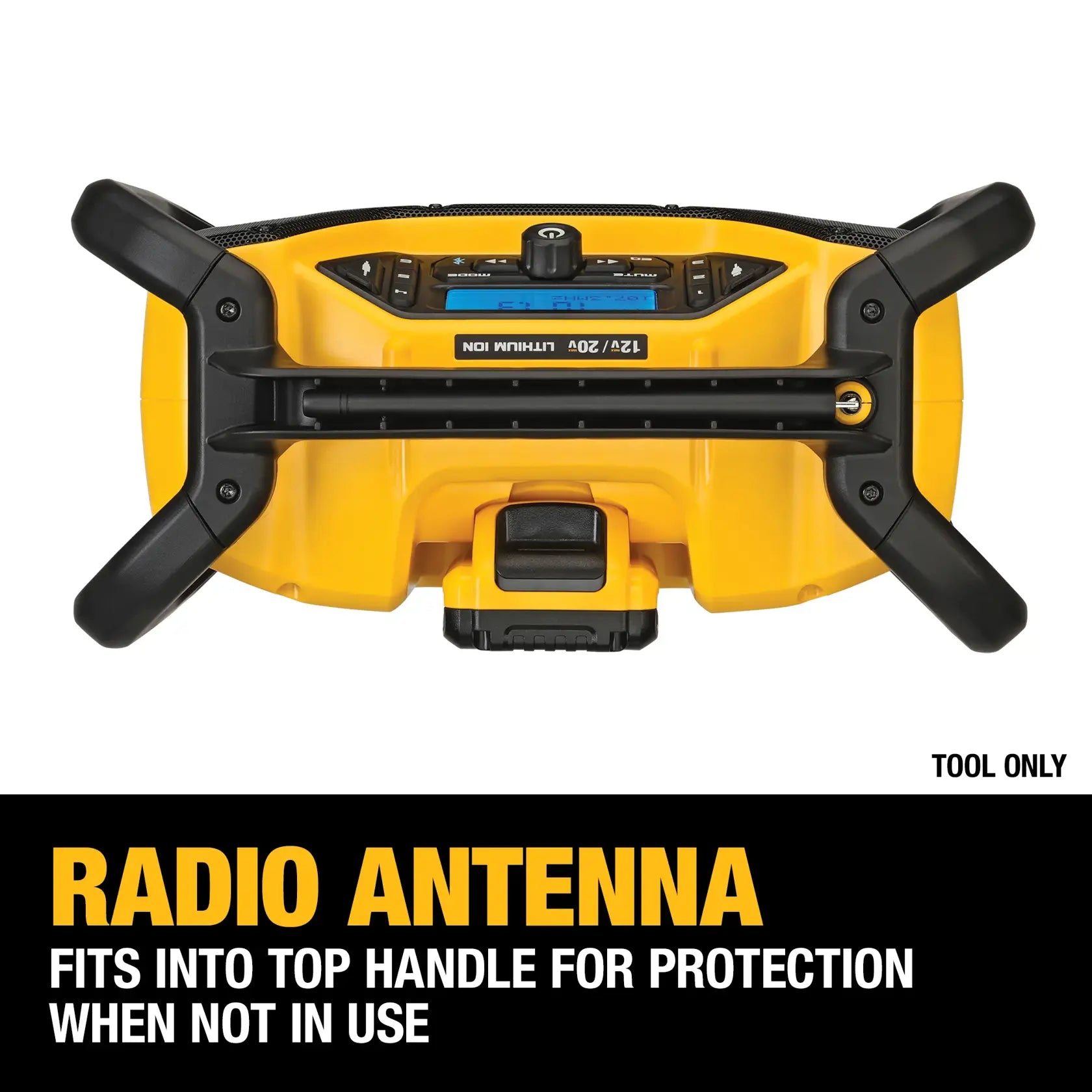 DeWalt DCR028B 12V/20V MAX Bluetooth Cordless Jobsite Radio (Tool Only) - image 7