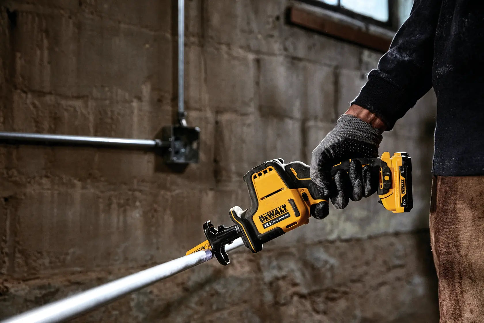 DeWalt DCS312B 12V MAX Brushless Cordless One-Handed Reciprocating Saw (Tool Only) - image 7