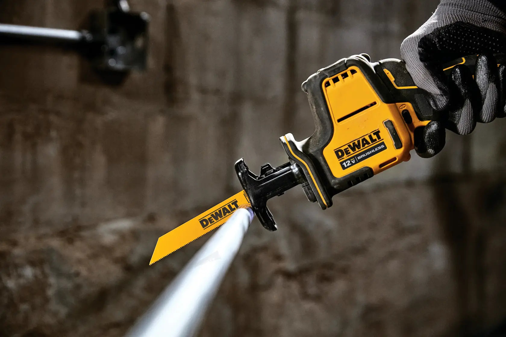 DeWalt DCS312B 12V MAX Brushless Cordless One-Handed Reciprocating Saw (Tool Only) - image 8