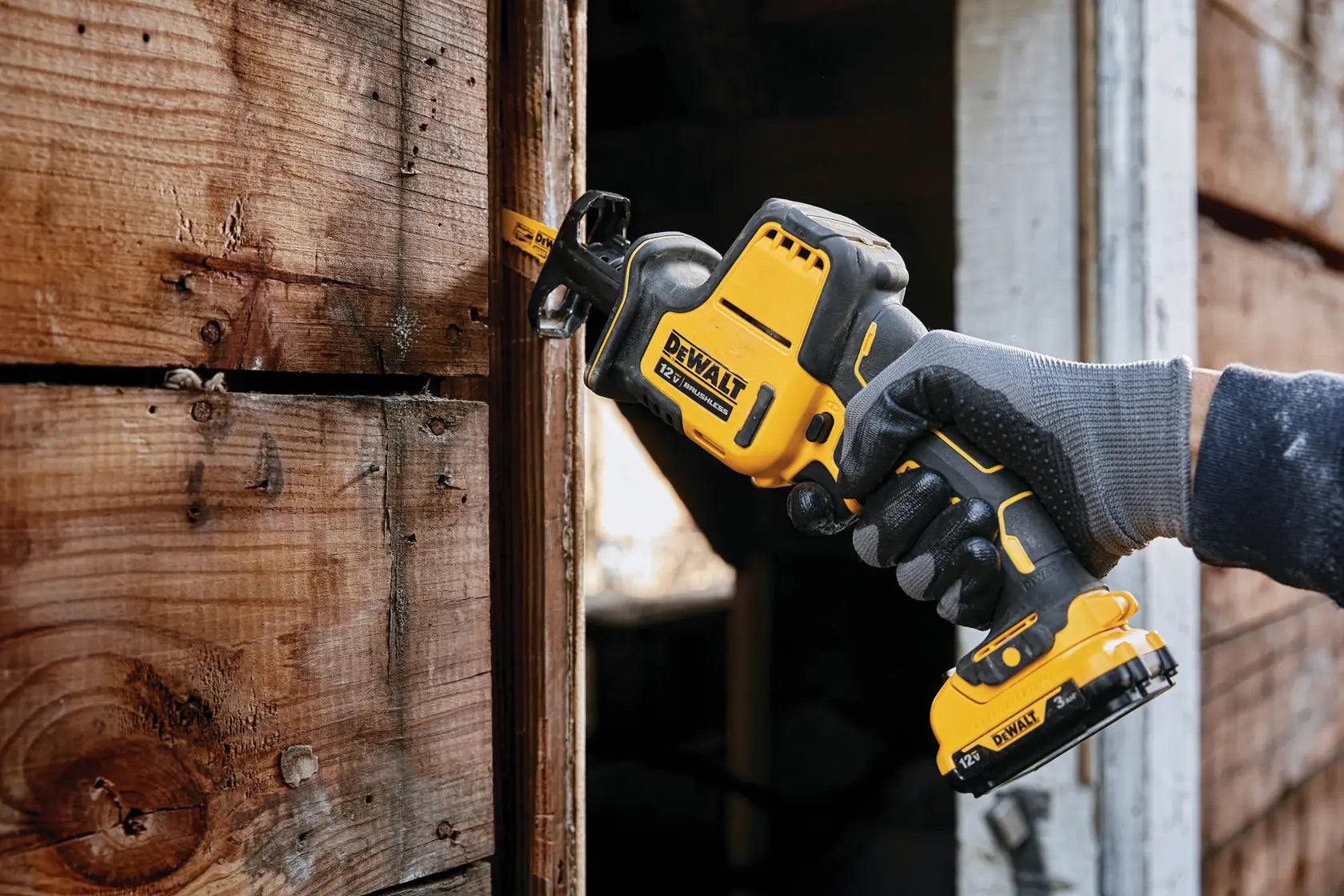 DeWalt DCS312B 12V MAX Brushless Cordless One-Handed Reciprocating Saw (Tool Only) - image 9
