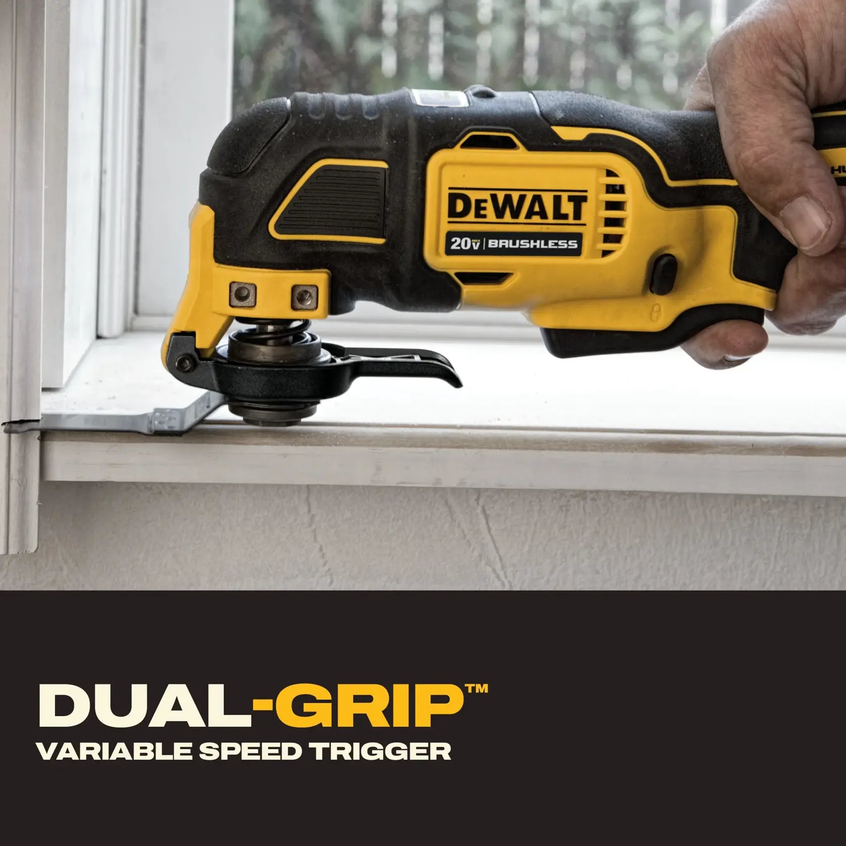 DeWalt DCS354PK ATOMIC 20V MAX Lithium-Ion Cordless Brushless Oscillating Tool Kit with 4.0 Ah Battery and (2) Blades - image 15