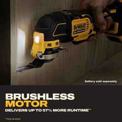 DeWalt DCS356B 20V MAX XR Brushless Cordless 3-Speed Oscillating Multi-Tool (Tool Only) - image 4