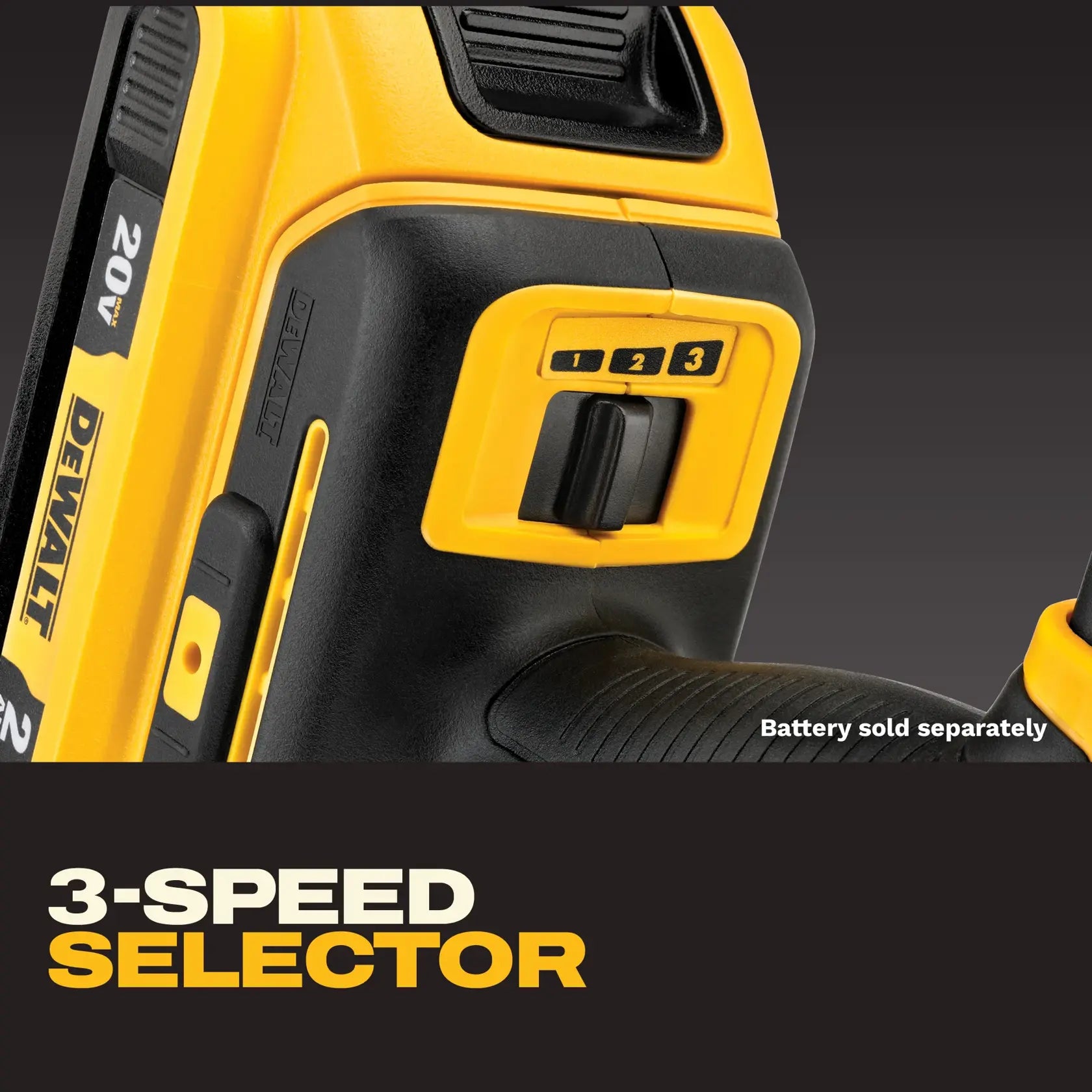DeWalt DCS356B 20V MAX XR Brushless Cordless 3-Speed Oscillating Multi-Tool (Tool Only) - image 7