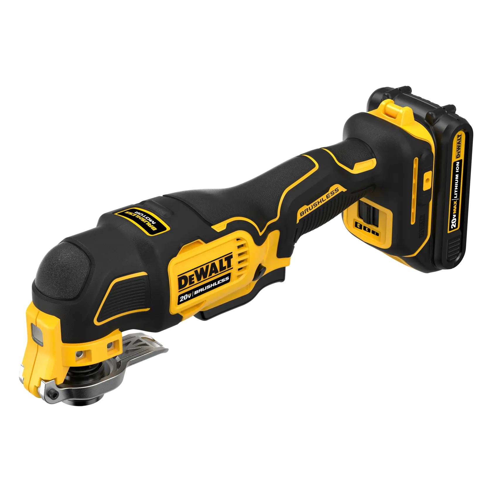 DeWalt DCS356C1 20V MAX XR 3-Speed Cordless Oscillating Multi-Tool Kit - image 3