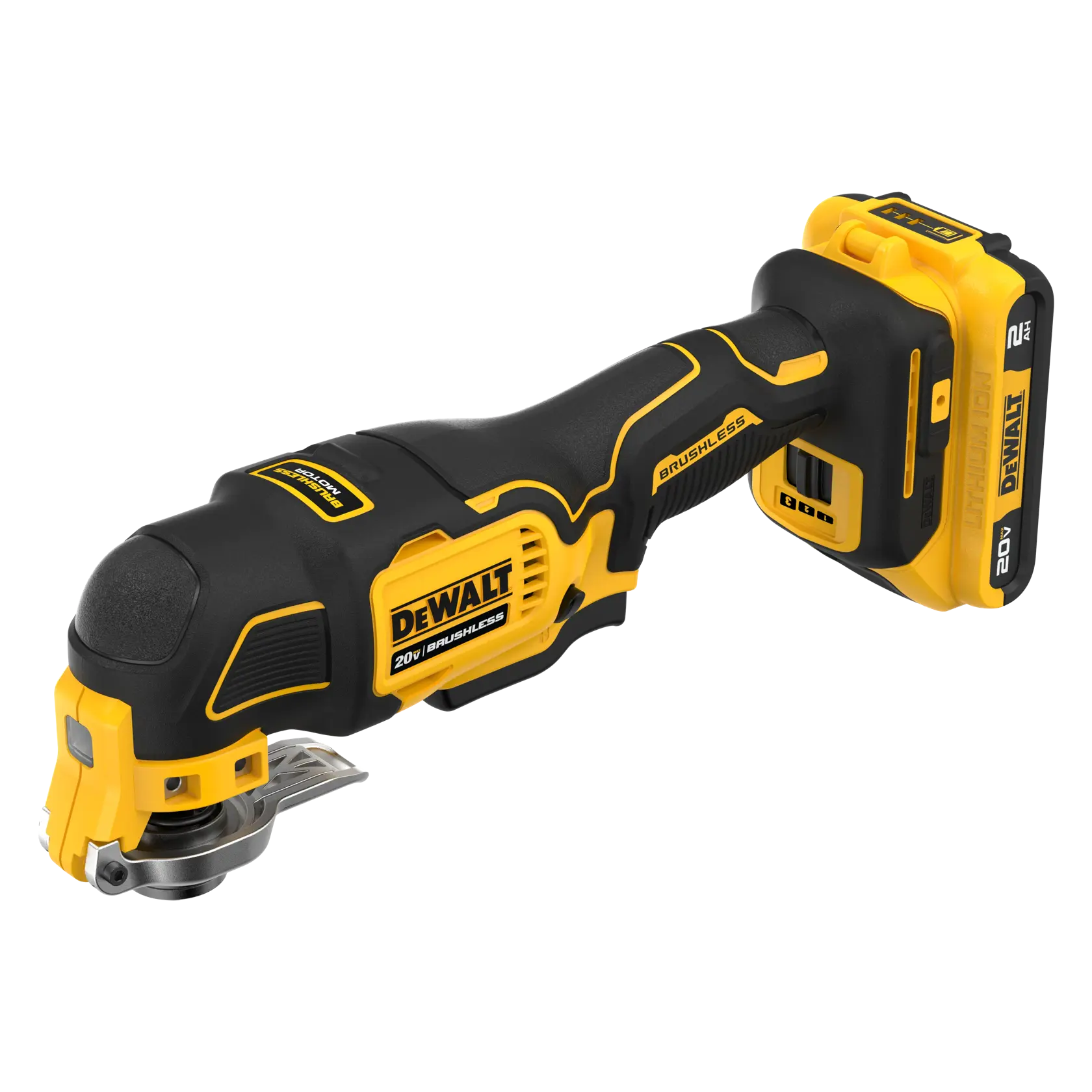 DeWalt DCS356D1 20V MAX XR Brushless Cordless 3-Speed Oscillating Multi-Tool Kit (2.0 Ah Battery) - image 3