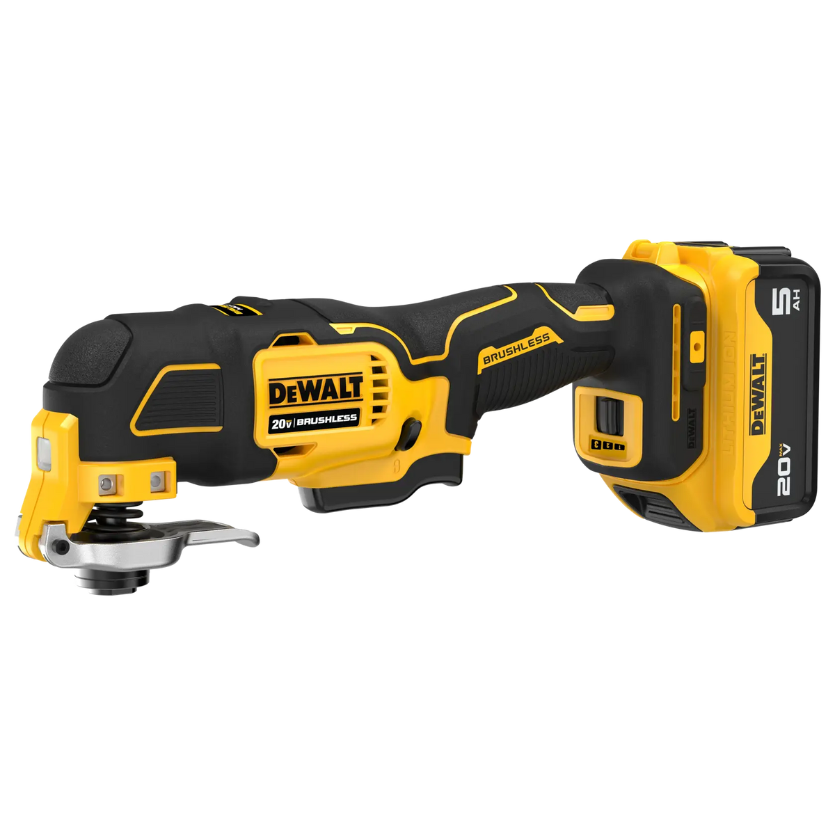 DeWalt DCS356P1 20V MAX Brushless Oscillating Multi-Tool Kit with 5Ah Battery - image 1