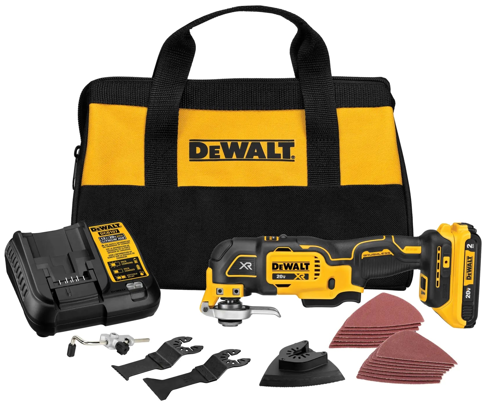 DeWalt DCS356SD1 20V MAX Lithium-Ion Cordless Oscillating Tool Kit - image 2