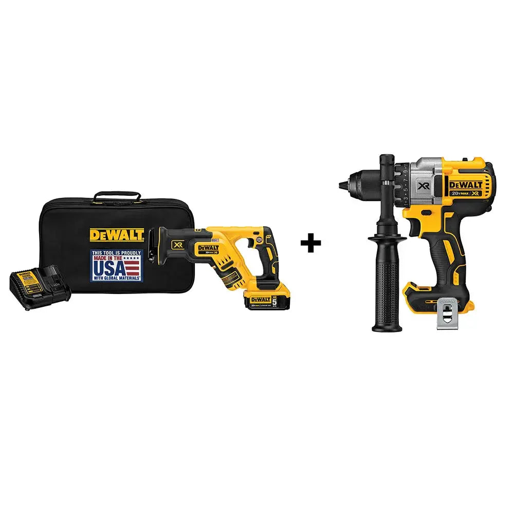 DeWalt DCS367P1 20V MAX XR Brushless Compact Reciprocating Saw Kit - image 3