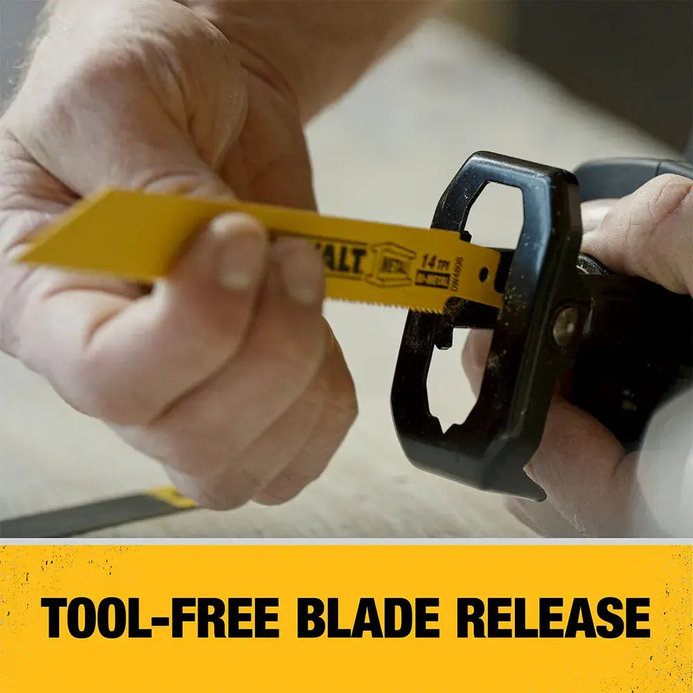 DeWalt DCS369B ATOMIC 20V MAX Cordless One-Hand Reciprocating Saw (Tool Only) - image 5