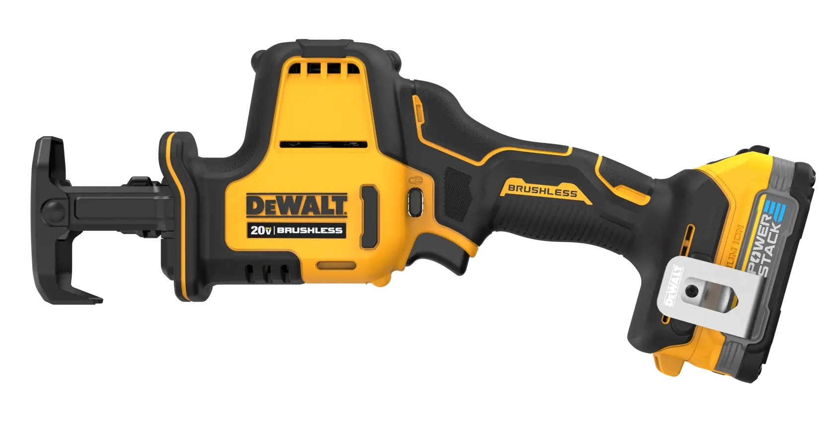 DeWalt DCS369E1 ATOMIC 20V MAX Cordless One-Handed Reciprocating Saw Kit with DEWALT POWERSTACK - image 2