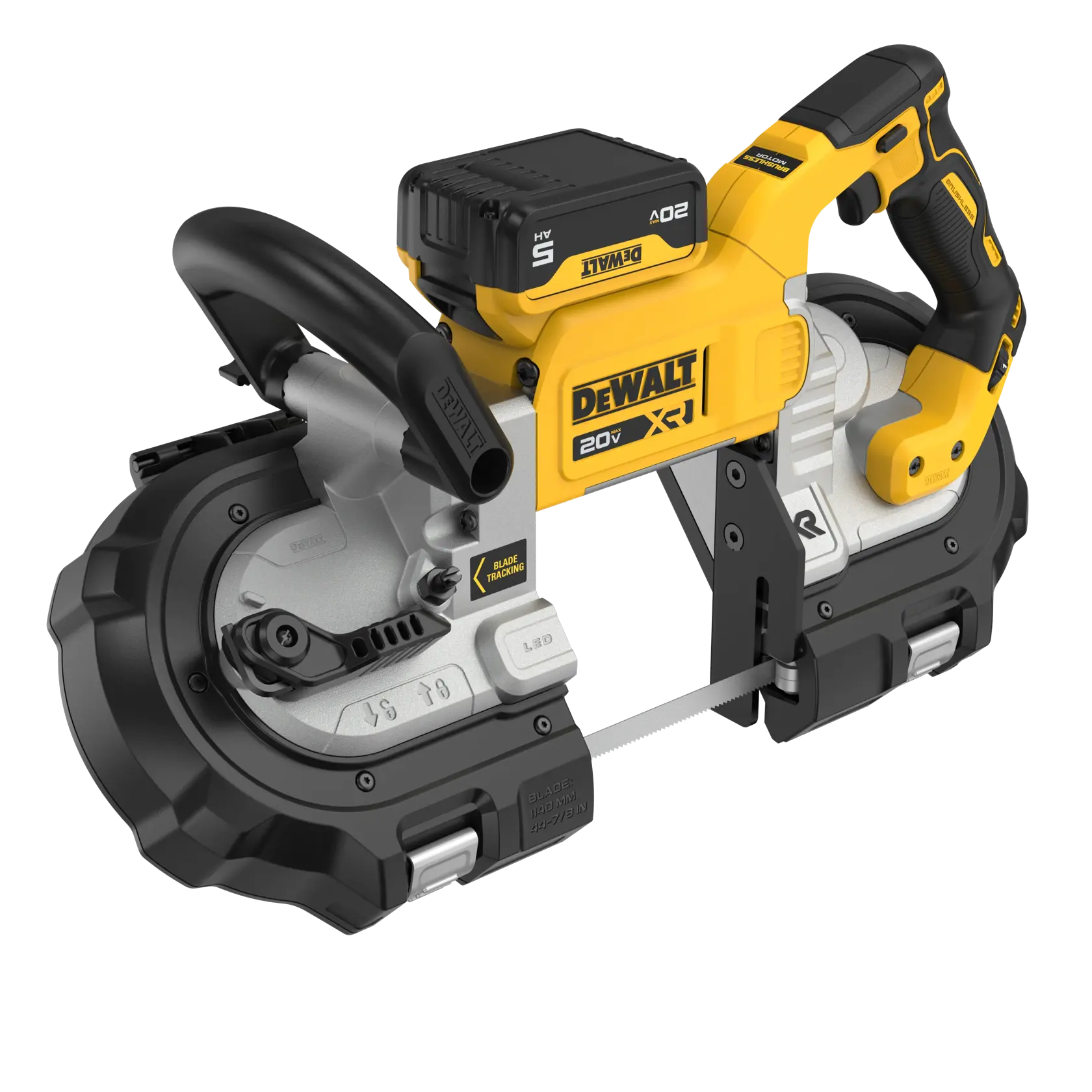 DeWalt DCS374P2 20V MAX XR Brushless Deep Cut Band Saw Kit - image 3