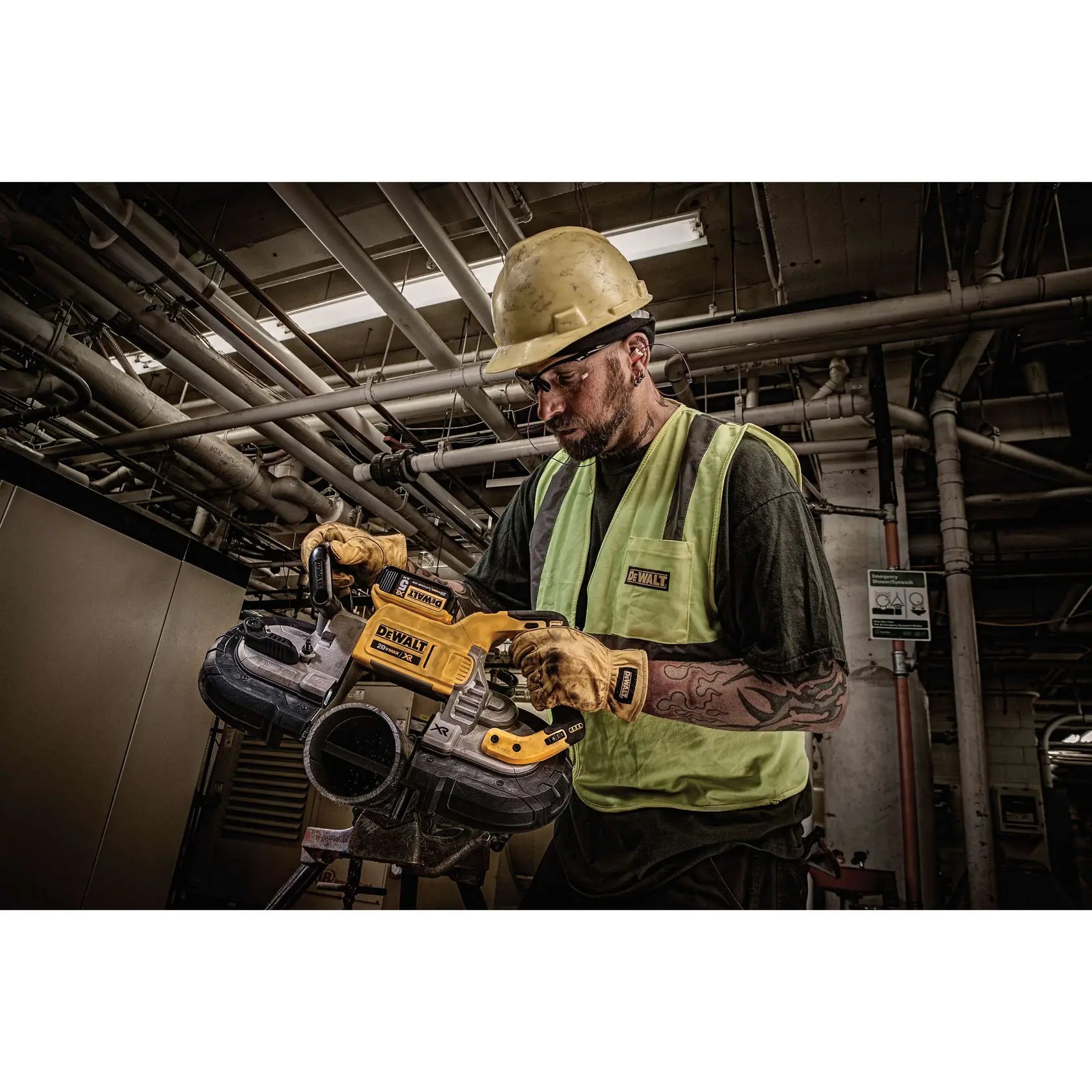 DeWalt DCS374P2 20V MAX XR Brushless Deep Cut Band Saw Kit - image 8