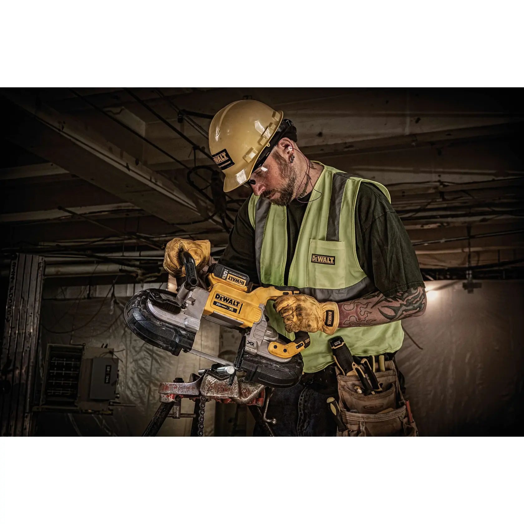 DeWalt DCS374P2 20V MAX XR Brushless Deep Cut Band Saw Kit - image 10