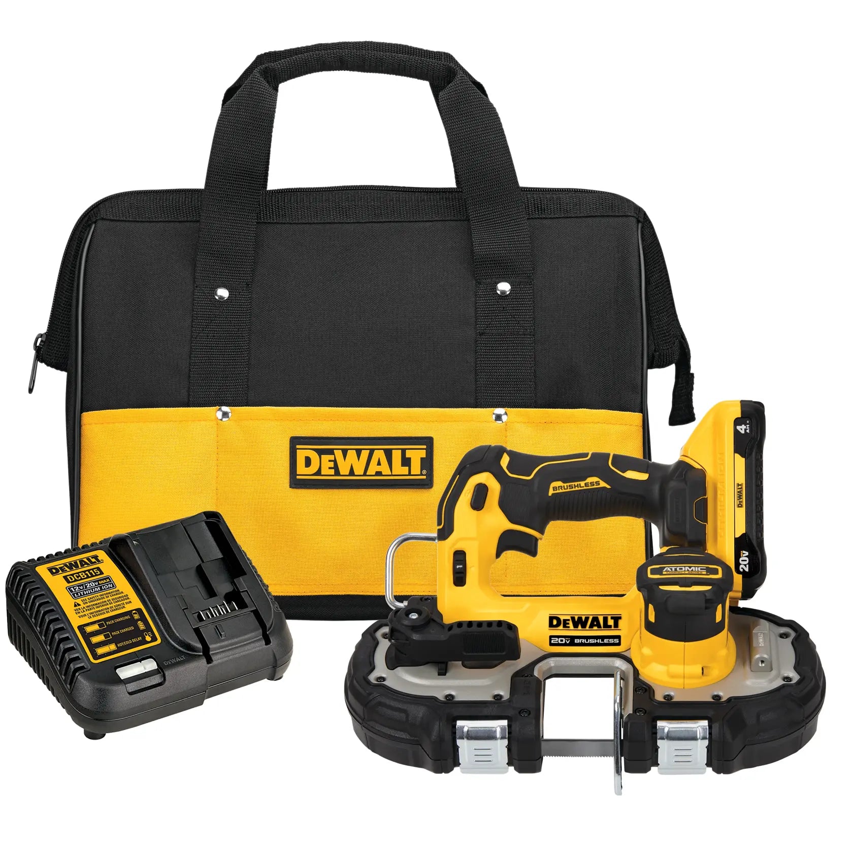 DeWalt DCS377Q1 ATOMIC 20V MAX 1-3/4-in Brushless Cordless Bandsaw Kit - image 1