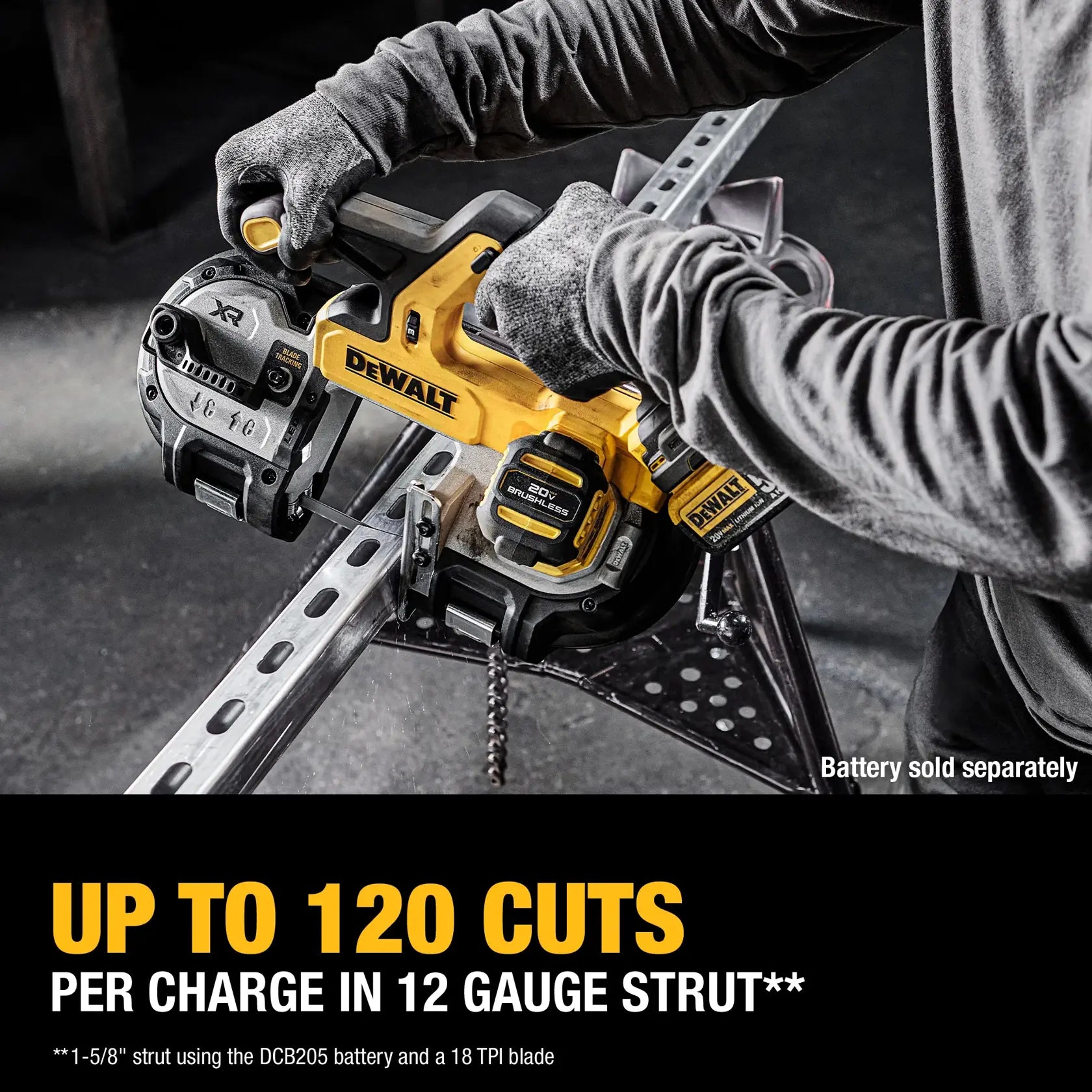 DeWalt DCS378B 20V MAX XR Mid-Size Bandsaw (Tool Only) - image 6