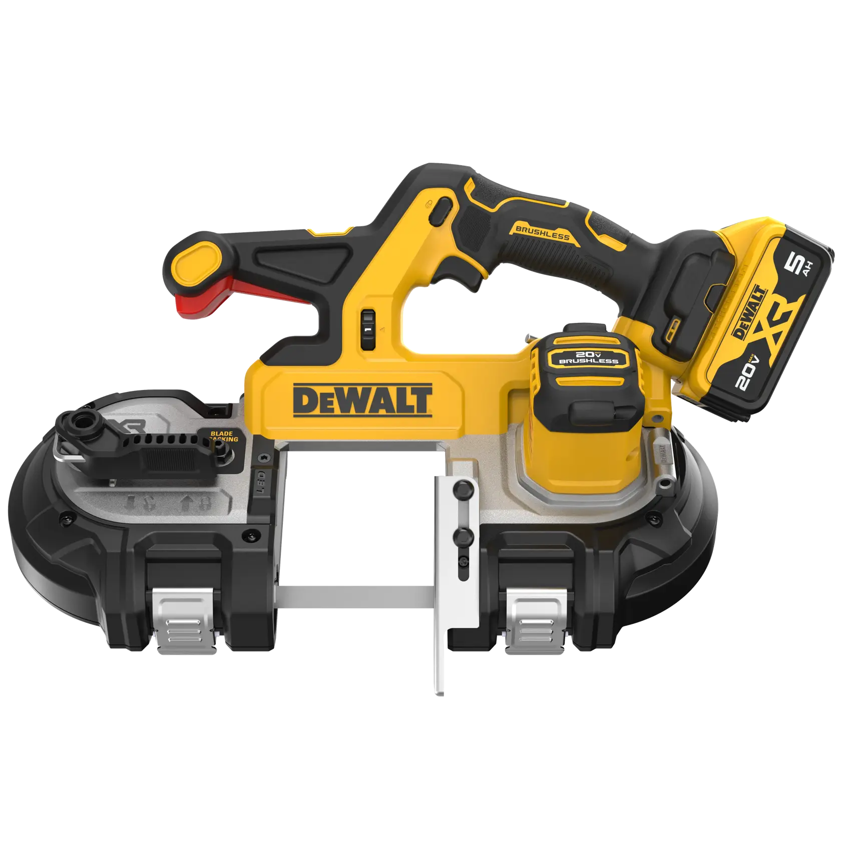 DeWalt DCS379P1 20V MAX XR Dual Trigger Mid-Size Bandsaw (5.0Ah Battery Kit) - image 2