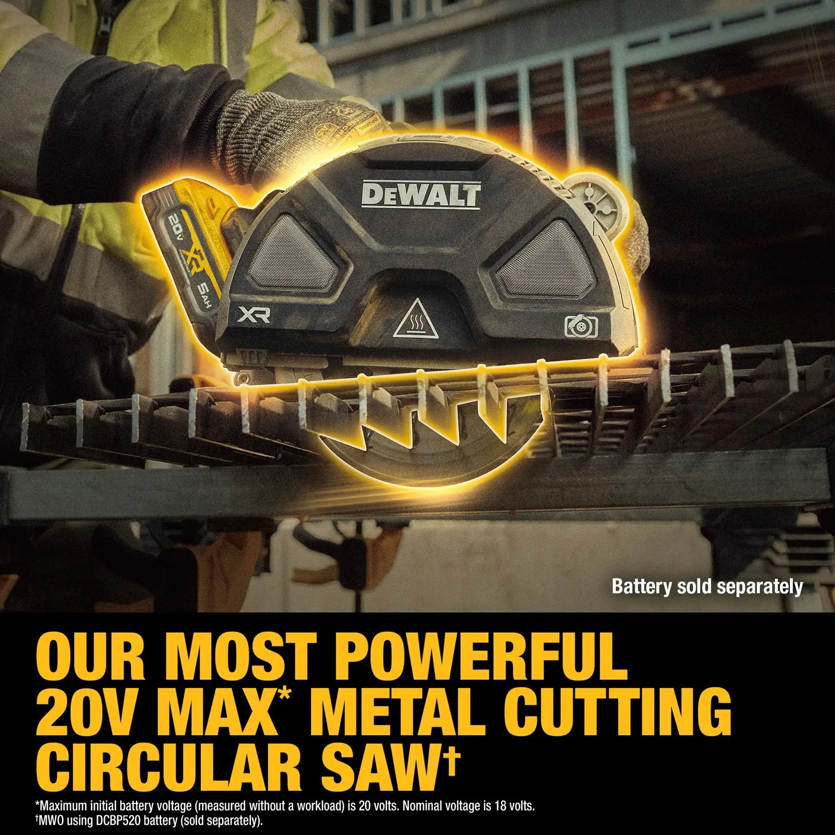 DeWalt DCS383B 20V MAX XR 7-1/4 in. Metal Cutting Circular Saw (Tool Only) - image 5