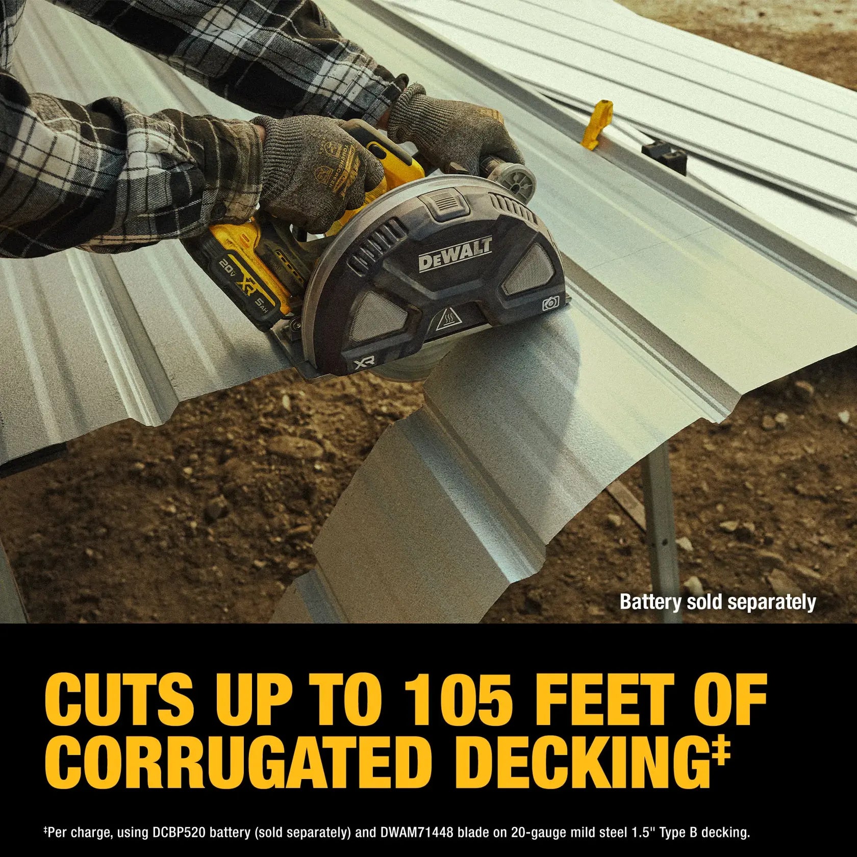 DeWalt DCS383B 20V MAX XR 7-1/4 in. Metal Cutting Circular Saw (Tool Only) - image 7