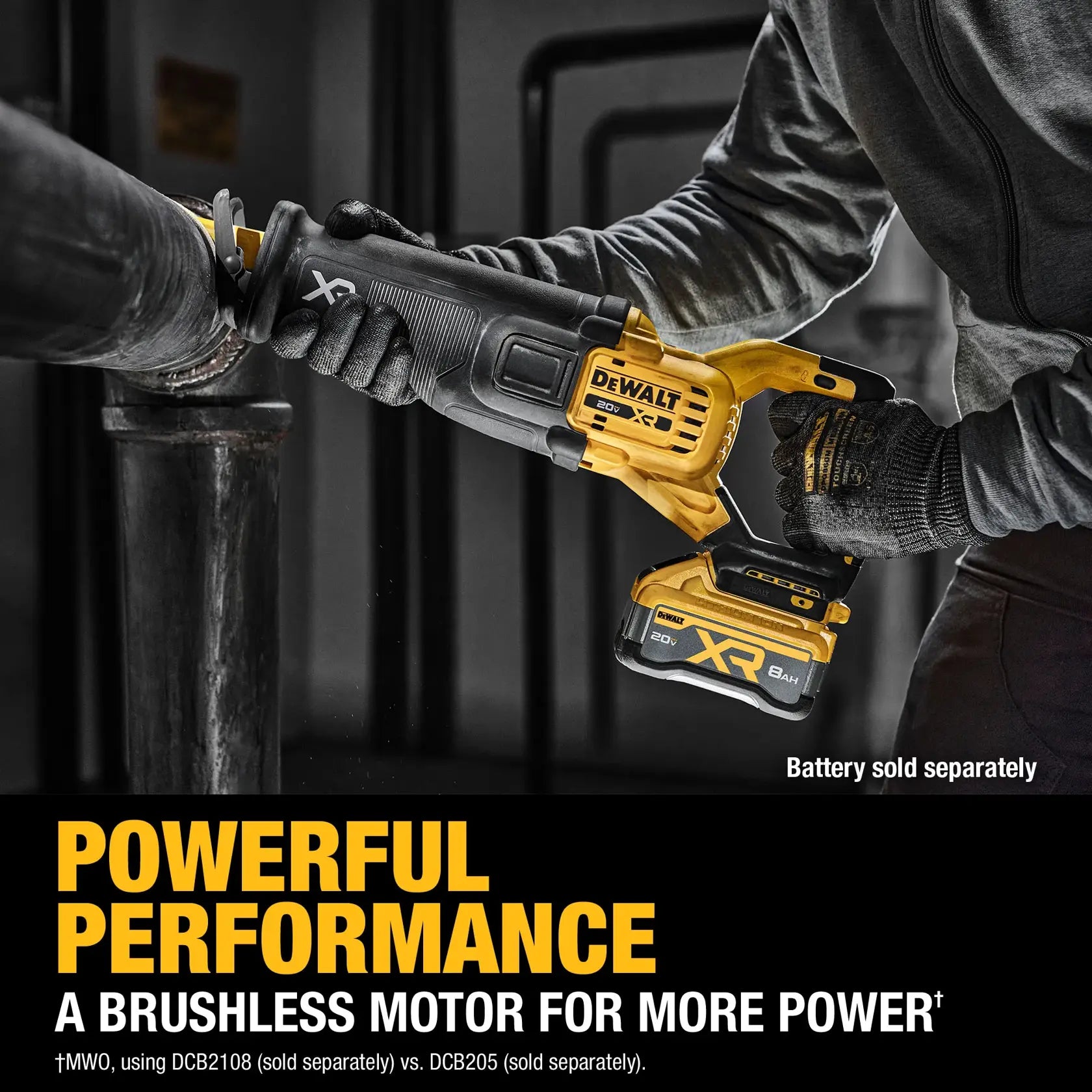 DeWalt DCS384B 20V MAX XR Brushless Cordless Reciprocating Saw (Tool Only) - image 6