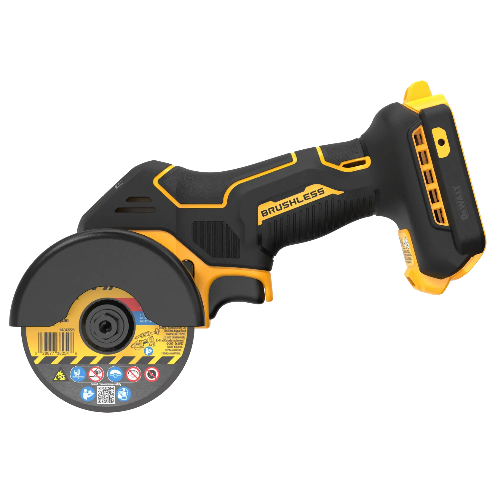 DeWalt DCS438B 20V MAX XR 3-in Brushless Cut-Off Tool (Tool Only) - image 2