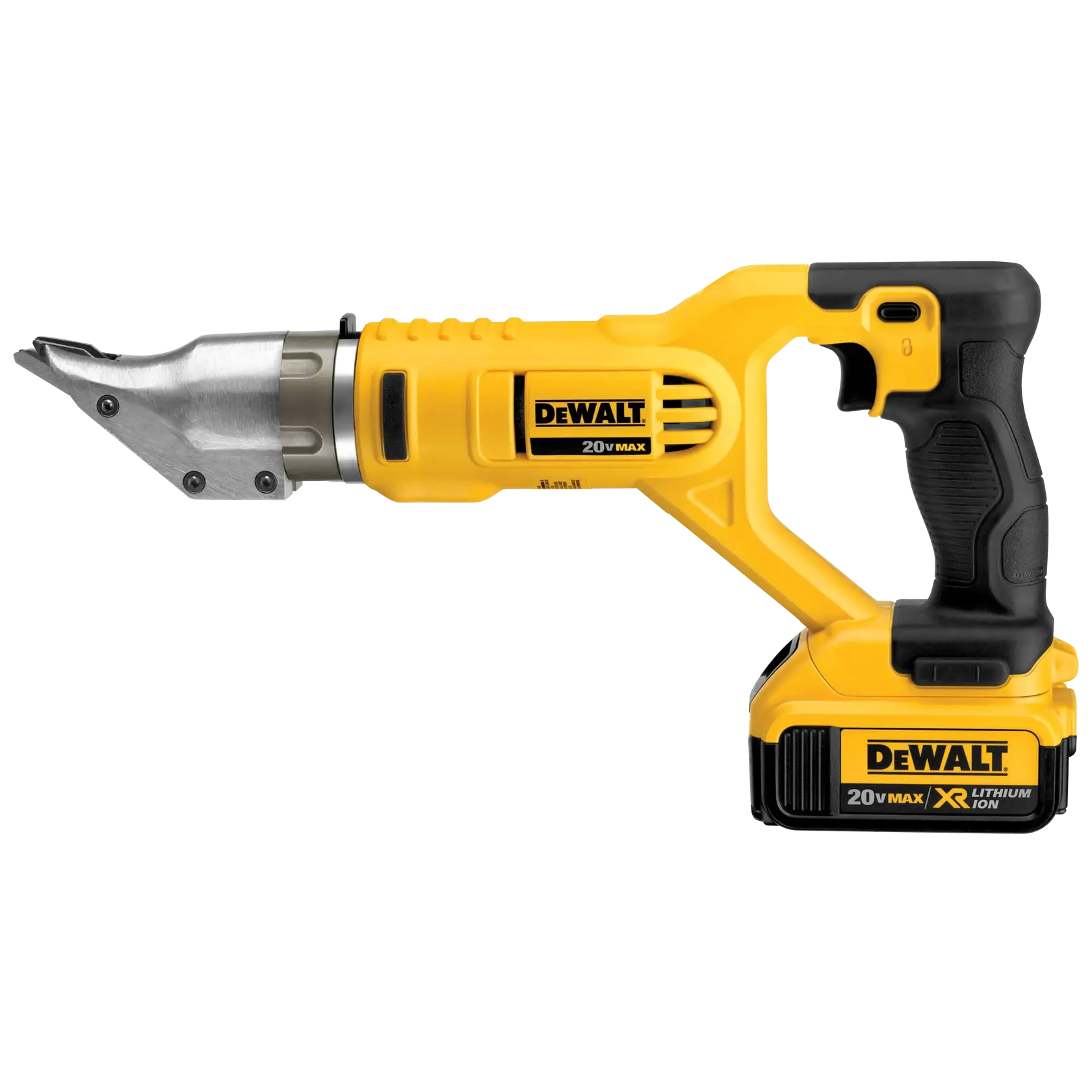 DeWalt DCS491M2 20V MAX 18 Gauge Swivel-Head Double-Cut Shear Kit, 4Ah - image 1