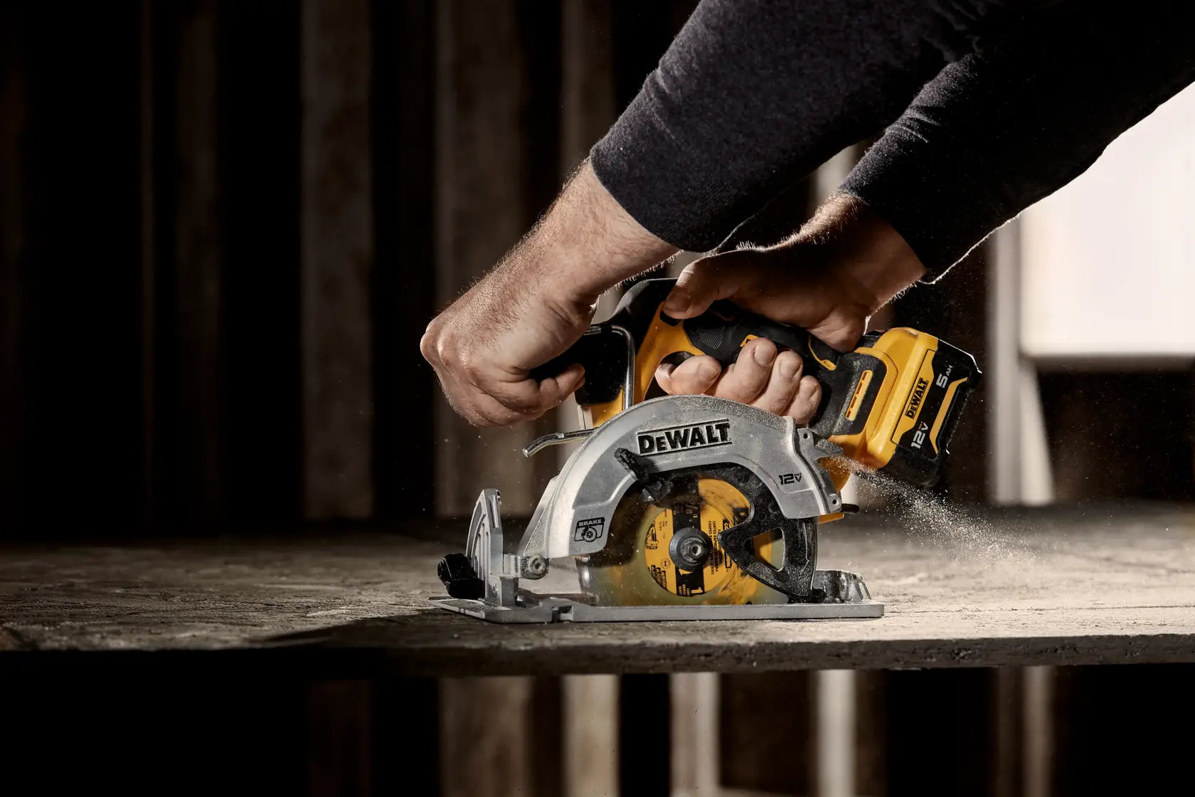 DeWalt DCS512B 12V MAX 5-3/8 in. Brushless Cordless Circular Saw (Tool Only) - image 5