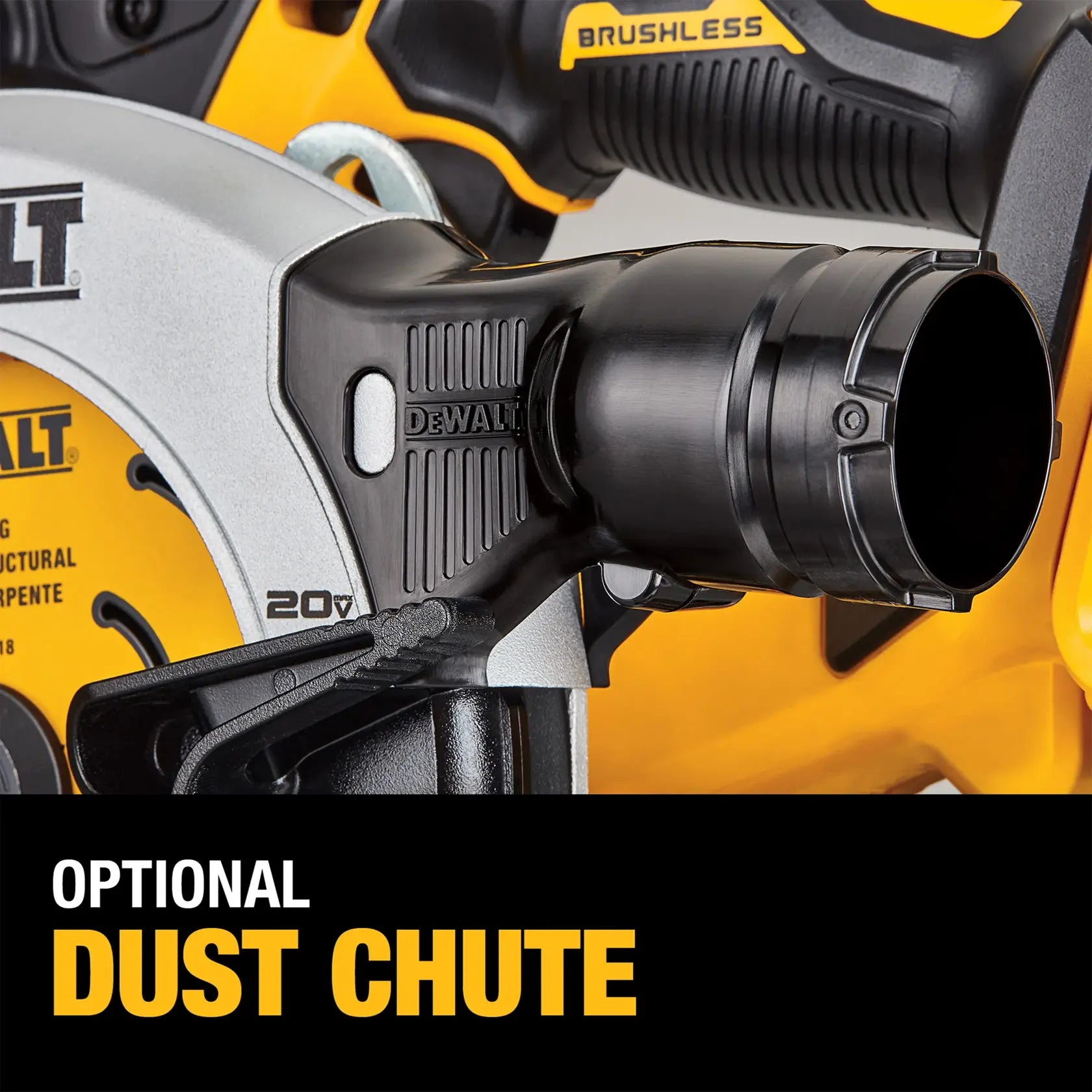 DeWalt DCS565B 20V MAX XR 6-1/2 in. Brushless Cordless Circular Saw (Tool Only) - image 8