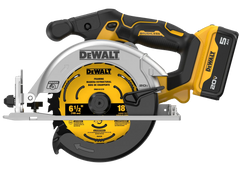 DeWalt DCS565P1 20V MAX XR 6-1/2-in Brushless Cordless Circular Saw Kit - image 2