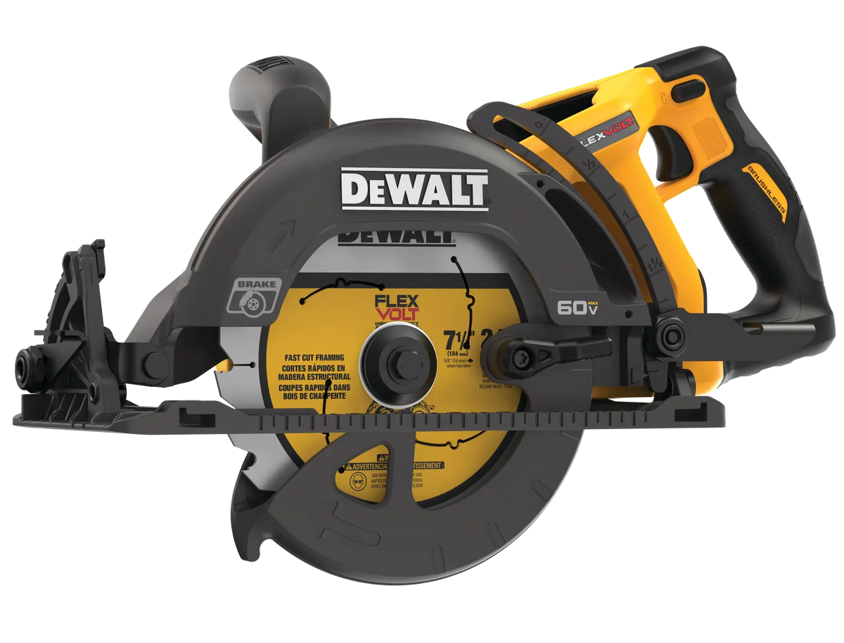 DeWalt DCS577B FLEXVOLT 60V MAX 7-1/4 in. Cordless Worm Drive Style Saw (Tool Only) - image 1