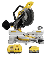 DeWalt DCS714WW1 20V MAX XR 10" Double Bevel Fixed Miter Saw Kit - image 2