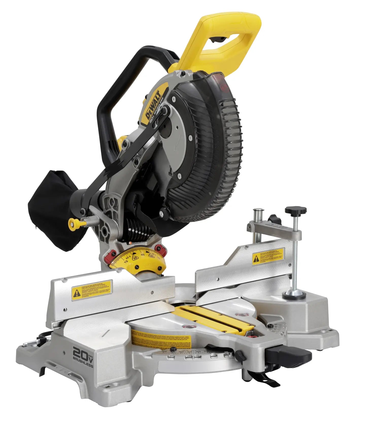 DeWalt DCS714WW1 20V MAX XR 10" Double Bevel Fixed Miter Saw Kit - image 3