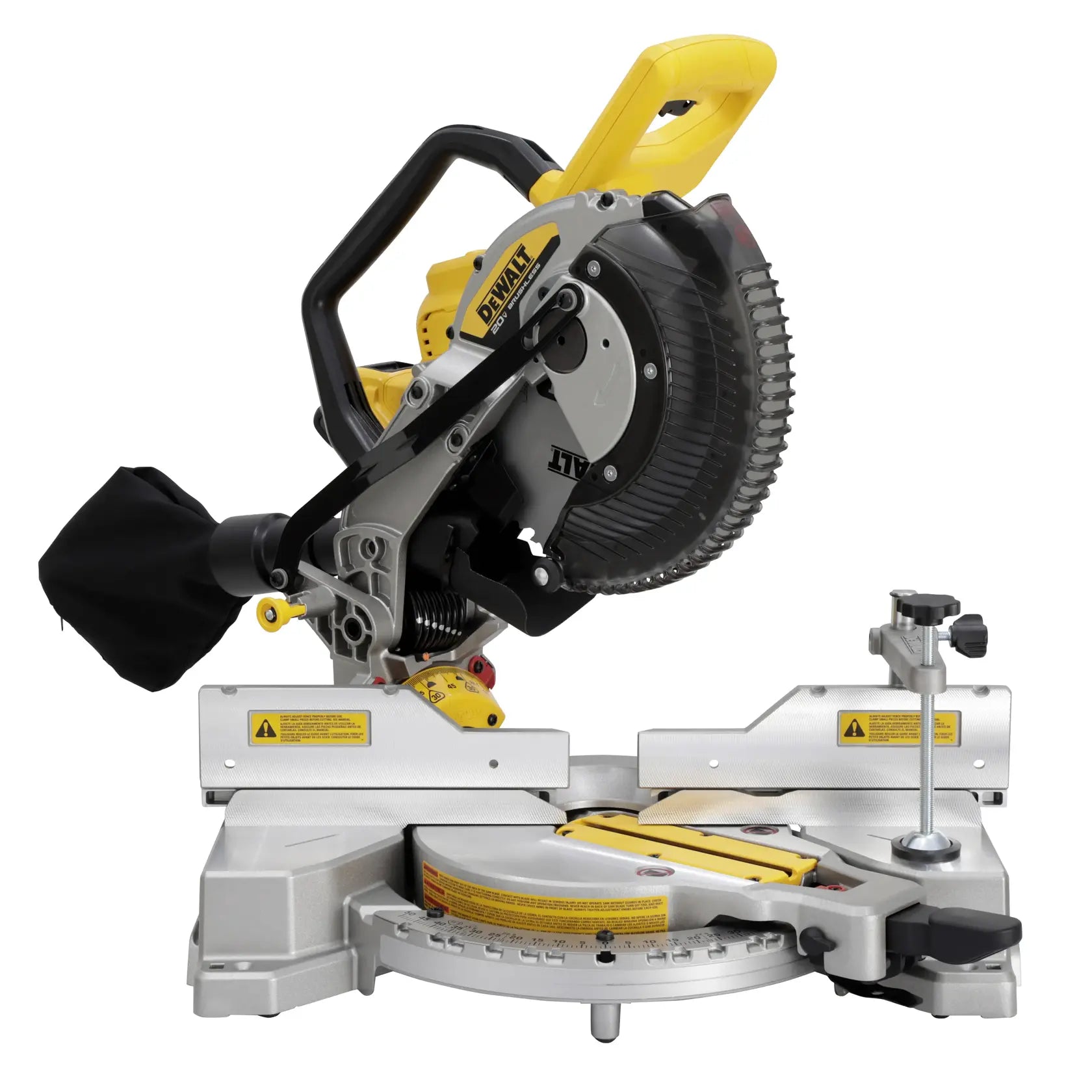 DeWalt DCS714WW1 20V MAX XR 10" Double Bevel Fixed Miter Saw Kit - image 4