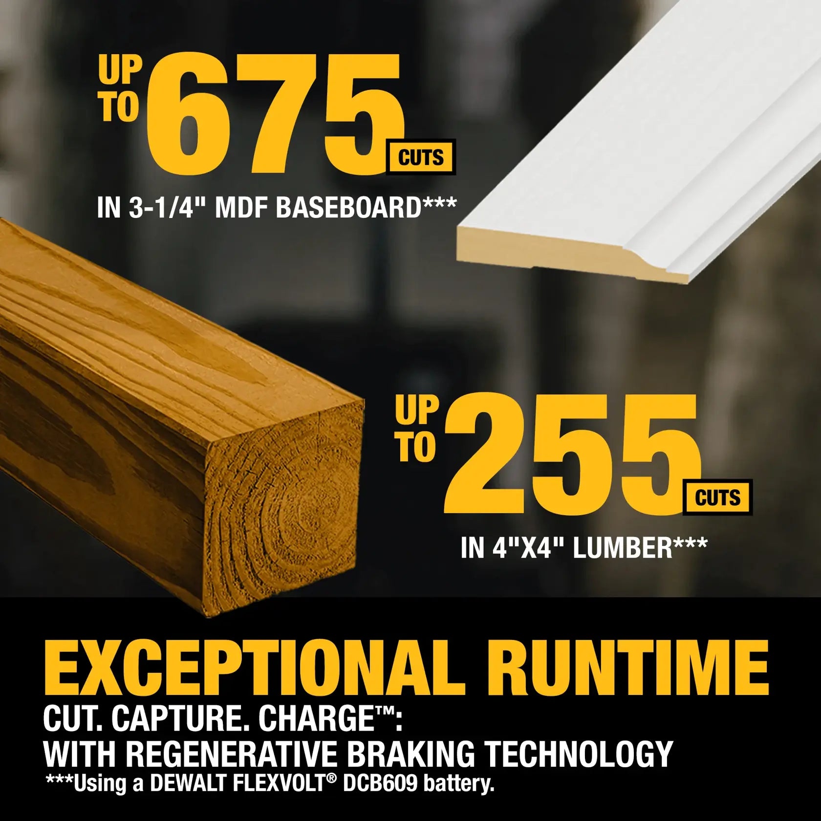 DeWalt DCS781X1 60V MAX 12-in Brushless Cordless Double-Bevel Sliding Miter Saw Kit - image 6