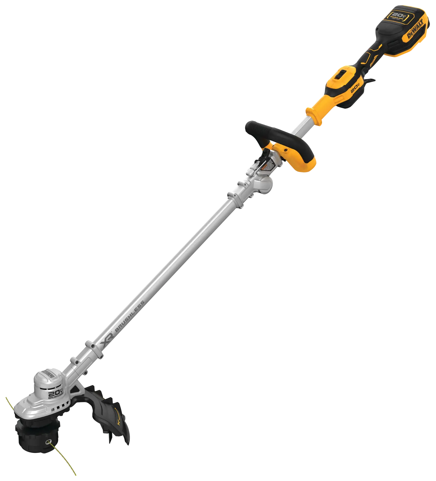 DeWalt DCST922P1 20V MAX 14" Brushless Cordless Folding String Trimmer Kit - image 3