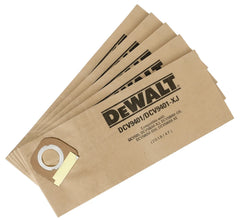 DeWalt DCV9401 Disposable Paper Liners for DCV585 Dust Extractor, 5-Pack - image 1