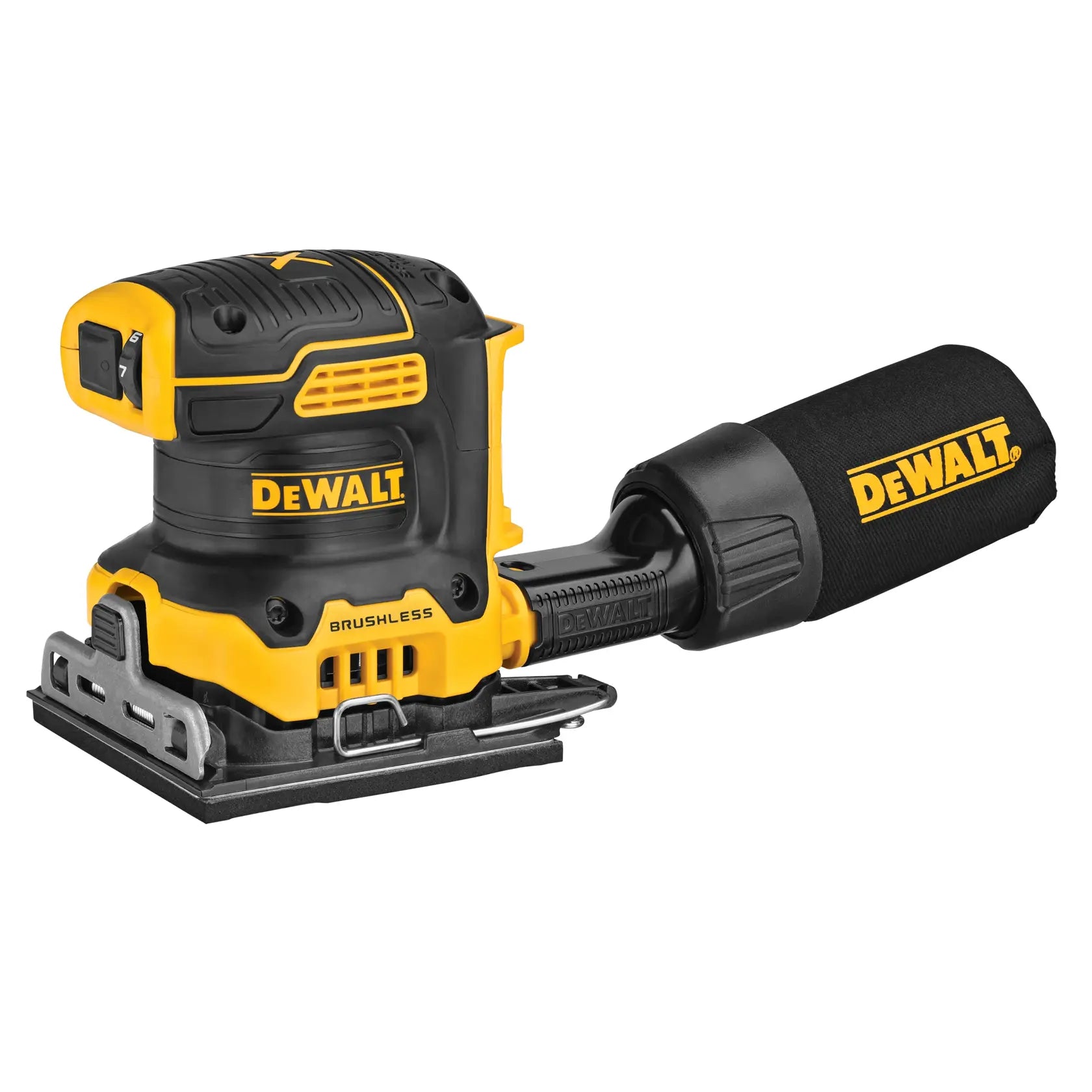 DeWalt DCW200B 20V MAX XR Brushless Cordless 1/4 Sheet Variable Speed Sander (Tool Only) - image 2