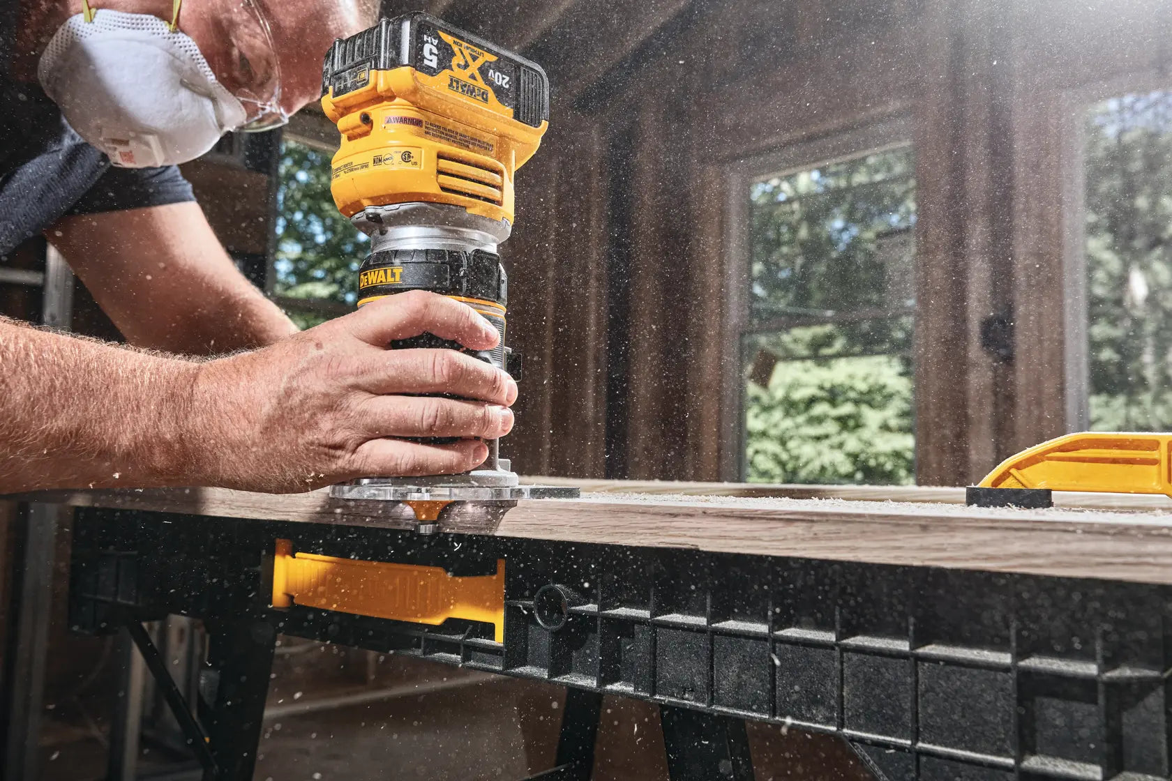 DeWalt DCW600B 20V MAX XR Brushless Cordless Compact Router (Tool Only) - image 4