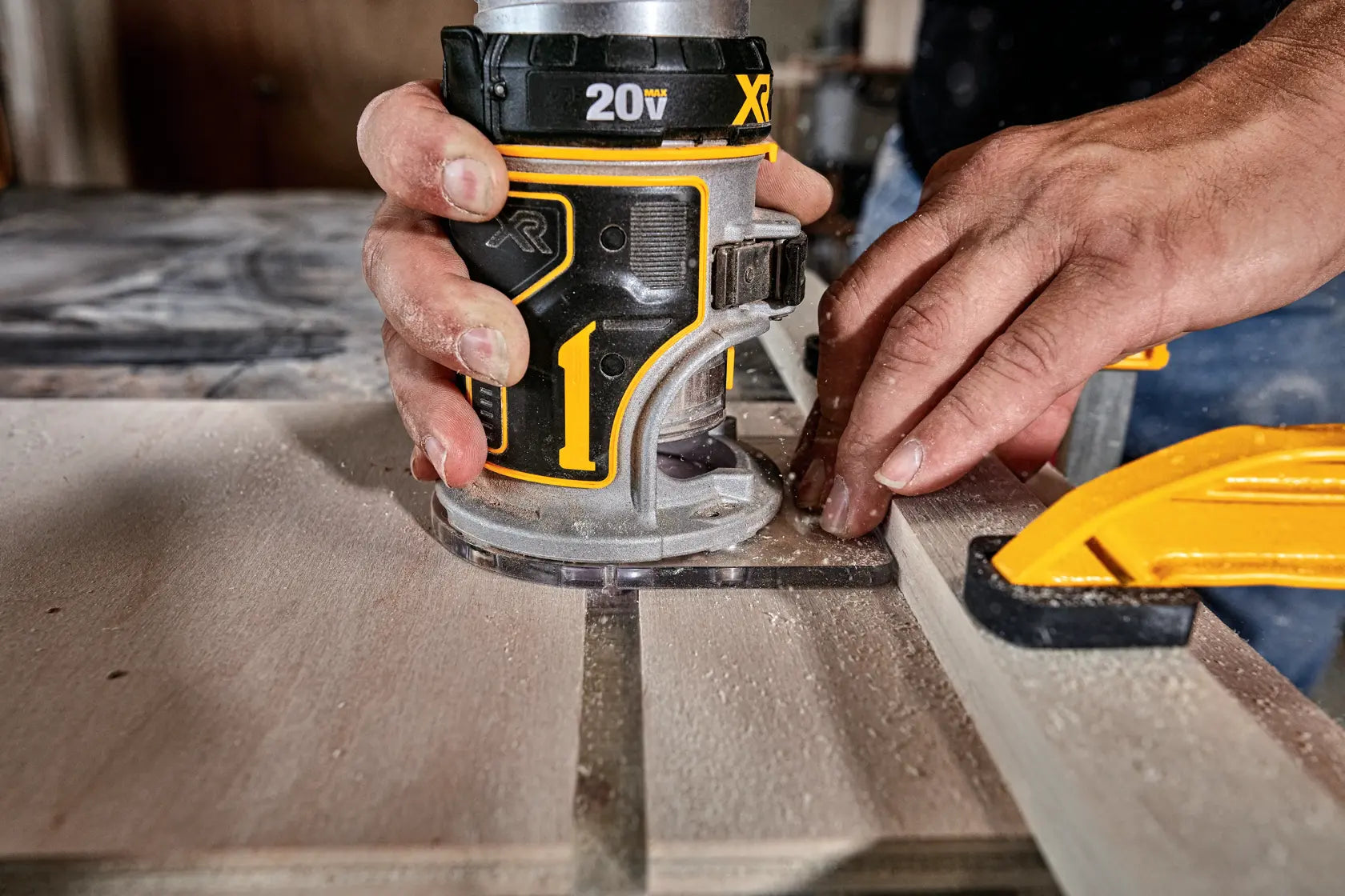 DeWalt DCW600B 20V MAX XR Brushless Cordless Compact Router (Tool Only) - image 5