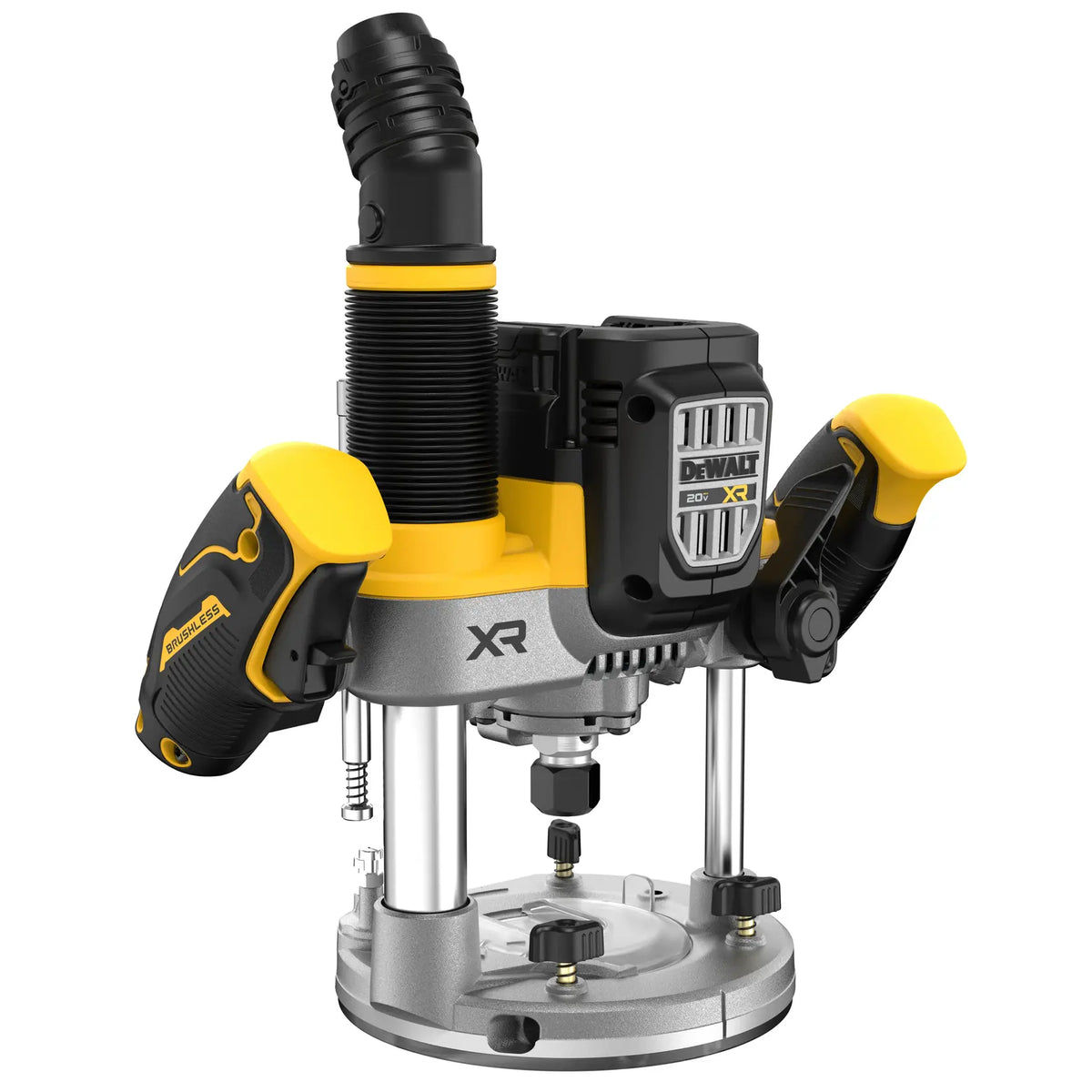 DeWalt DCW620B 20V MAX XR 2-1/4 Peak HP Plunge Router (Tool Only) - image 1