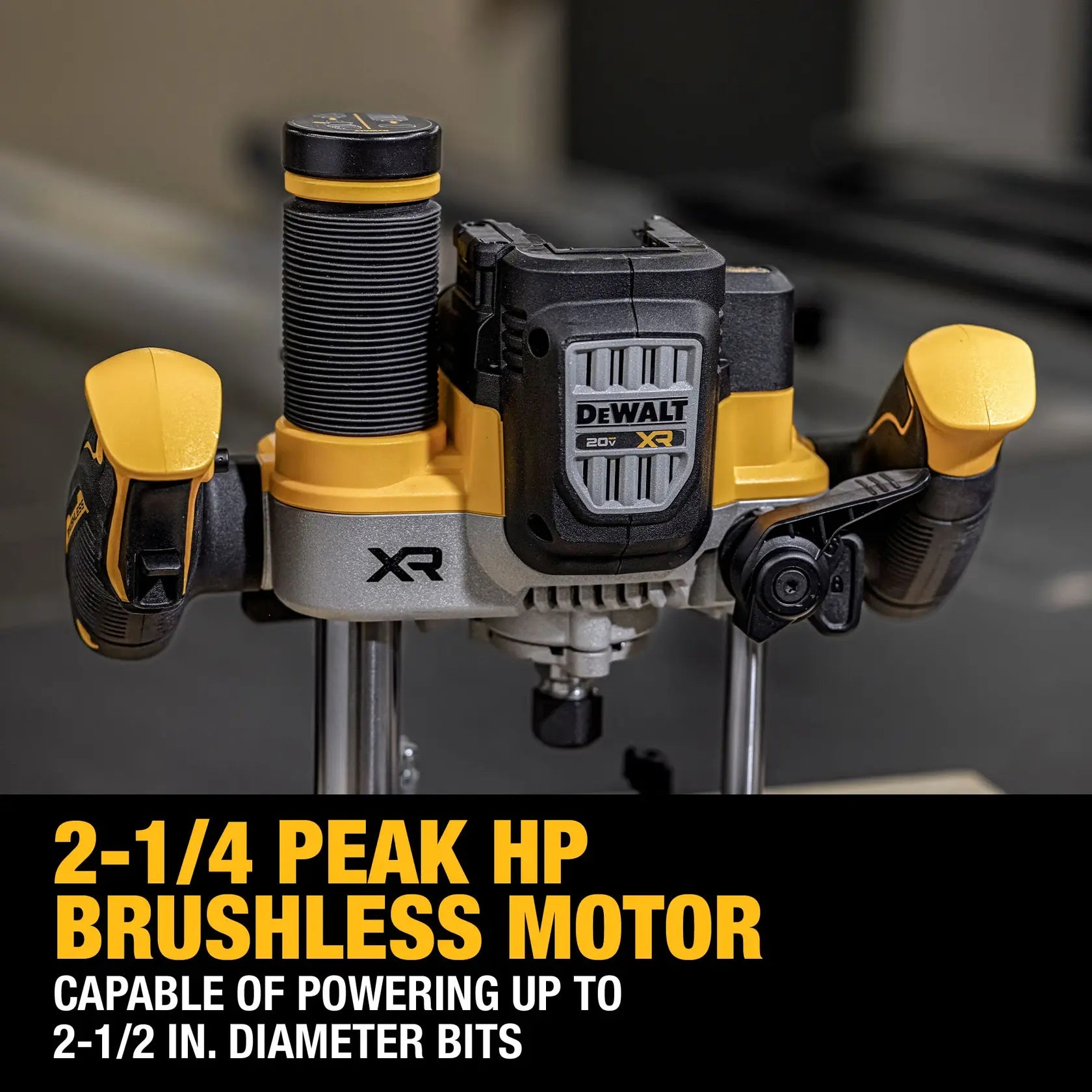 DeWalt DCW620B 20V MAX XR 2-1/4 Peak HP Plunge Router (Tool Only) - image 6