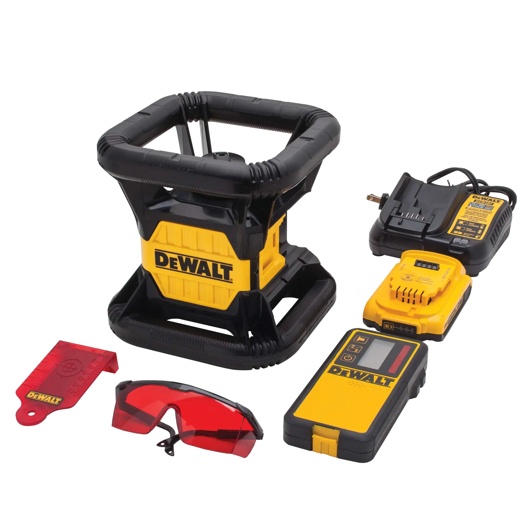 DeWalt DW074LR 20V MAX Red Rotary Laser - image 4