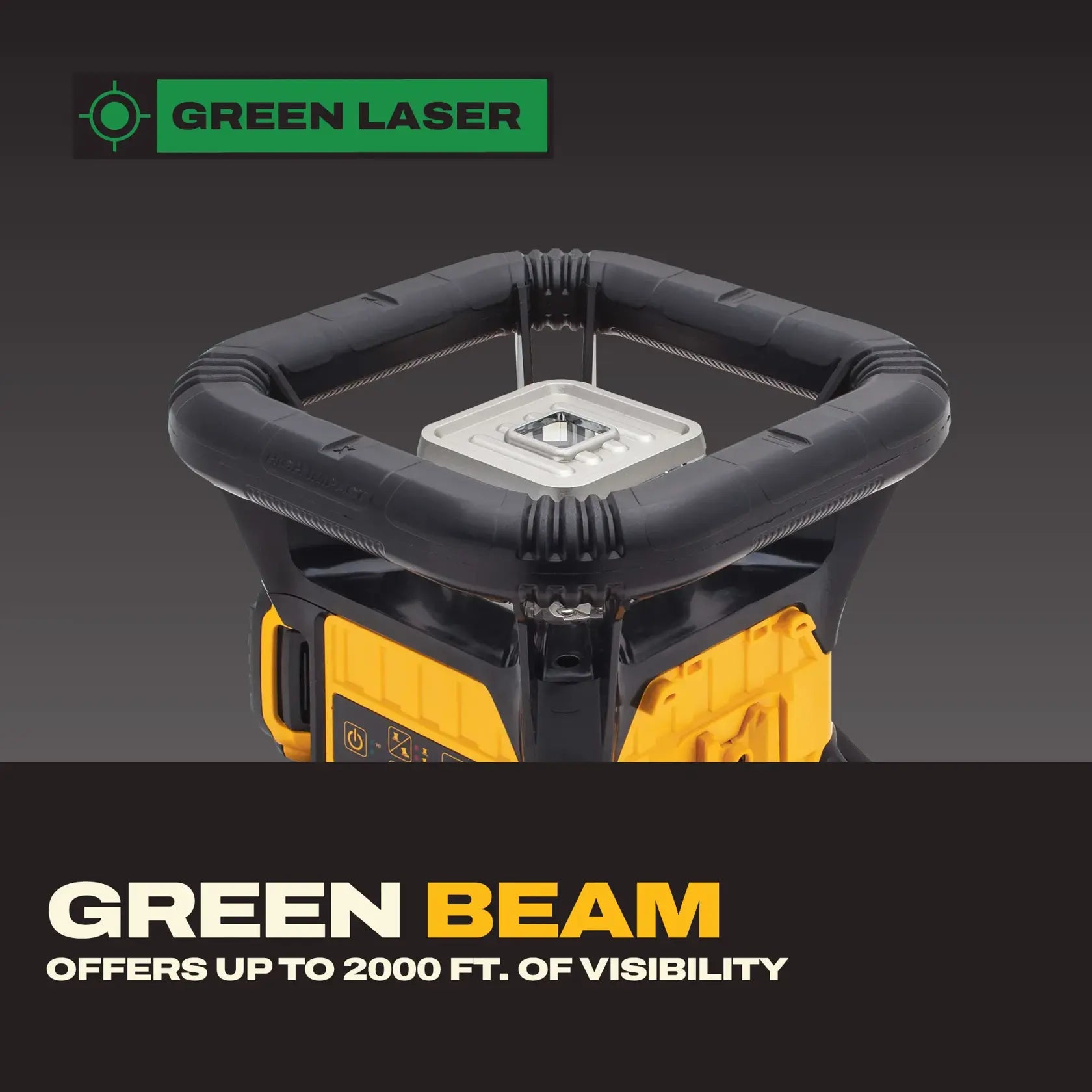 DeWalt DW079LG 20V MAX Green Rotary Laser Level - image 10