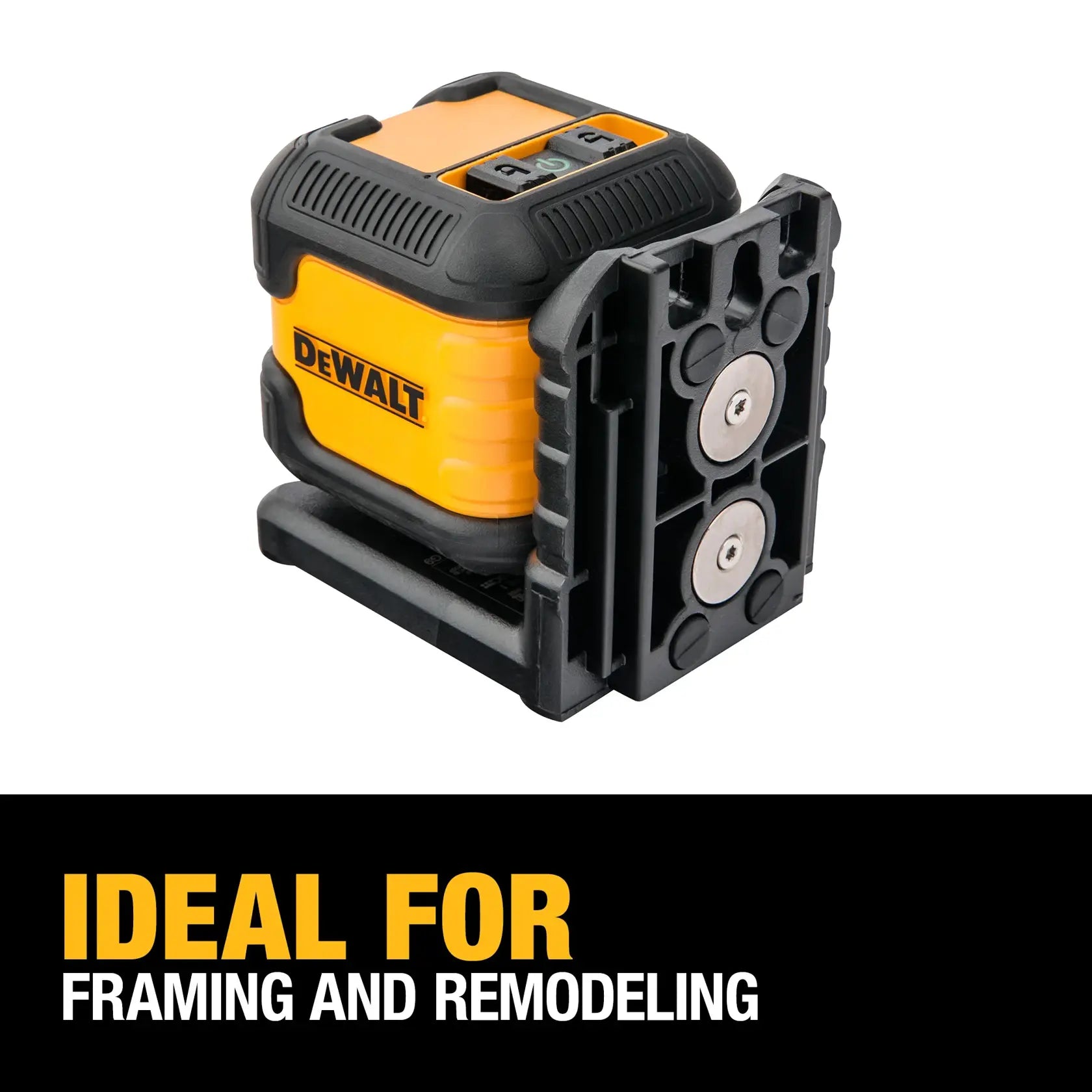 DeWalt DW08802CG 55 ft. Range Green Cross Line Laser Level - image 6