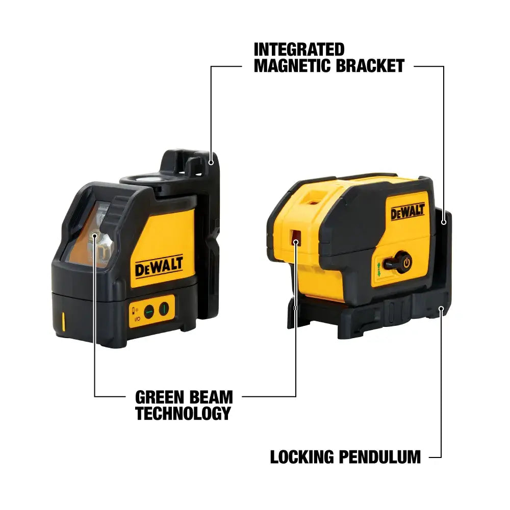 DeWalt DW0883CG Green Line & Spot Laser Combo Kit - image 4