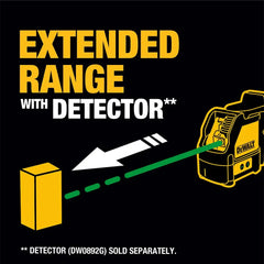 DeWalt DW088CG Green Cross Line Laser - image 4