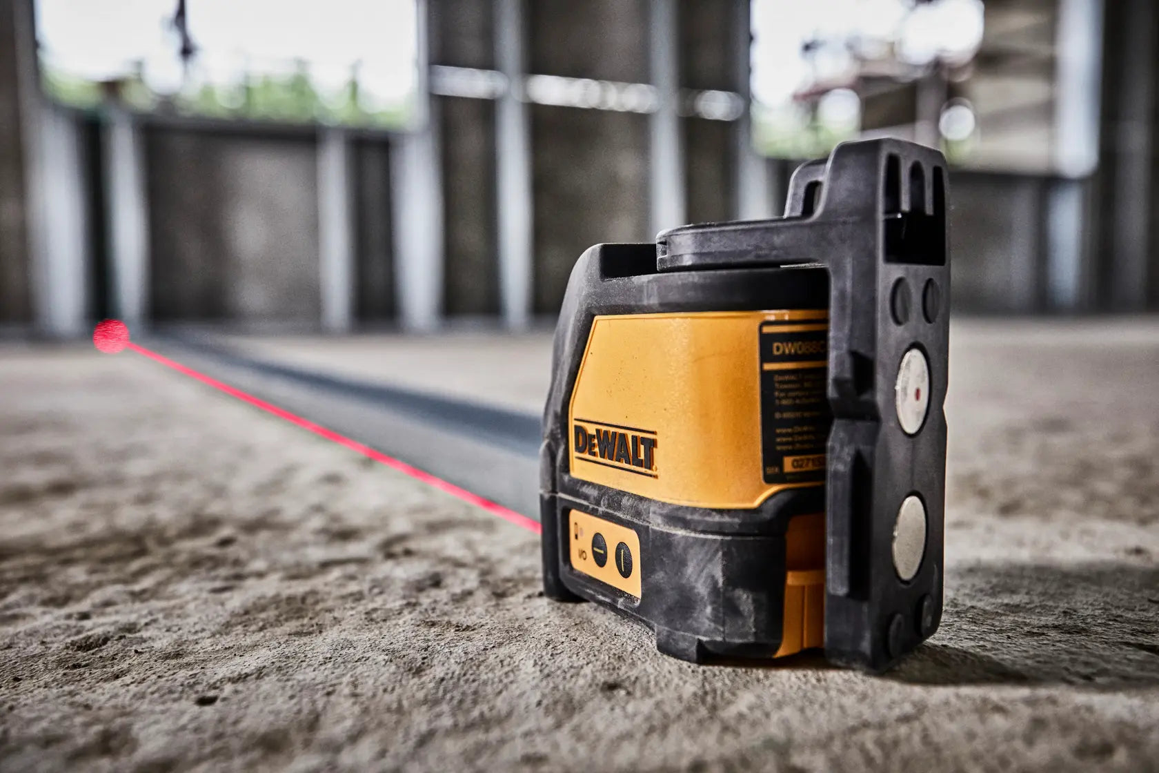 DeWalt DW088K 165 ft. Red Self Leveling Cross Line Laser - image 9